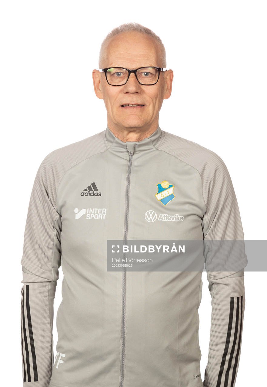 Öster Lagledare Thomas Frisk poserar för ett porträtt den 30 mars 2020 i Växjö.