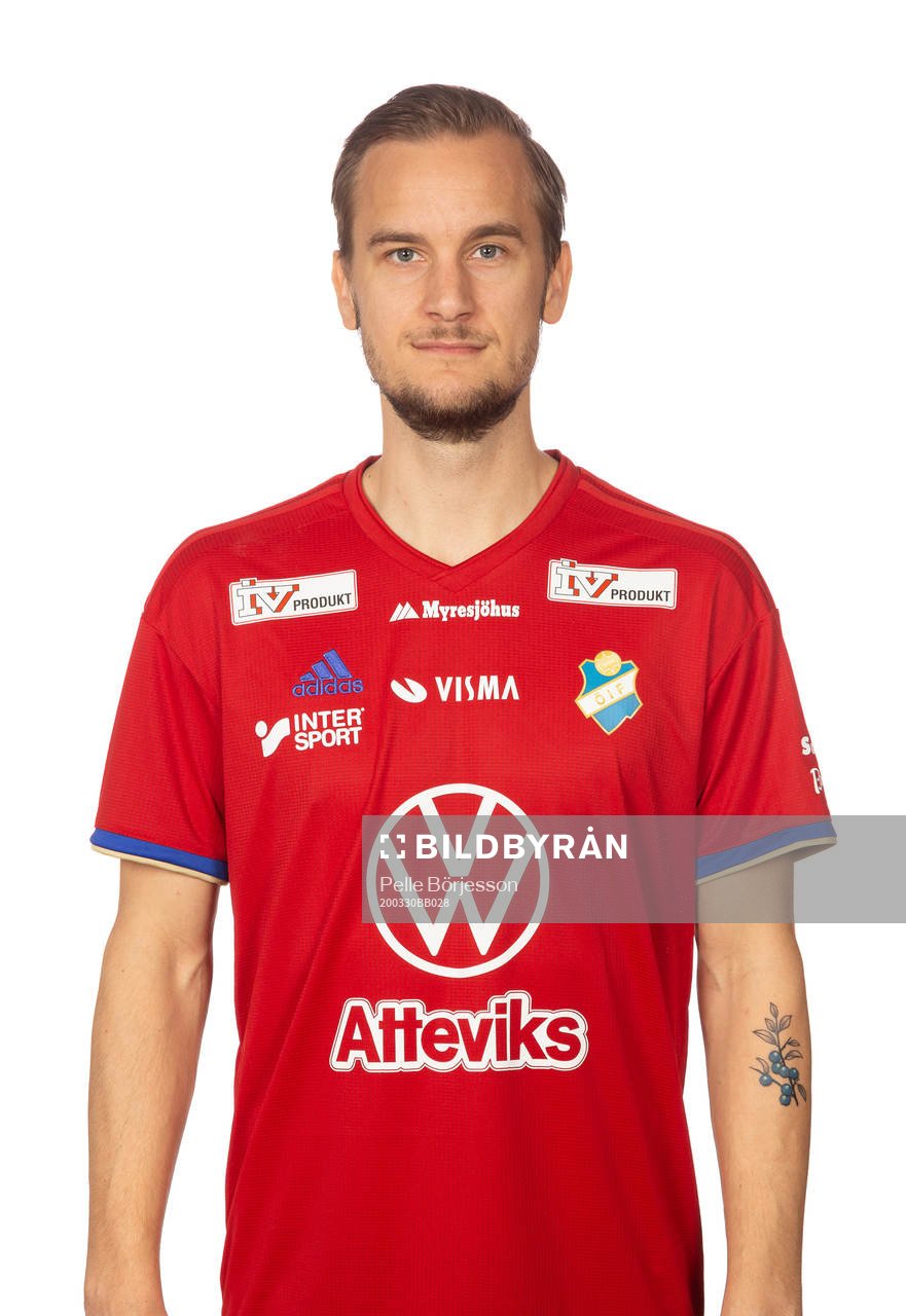 Öster Månz Berg poserar för ett porträtt den 30 mars 2020 i Växjö.