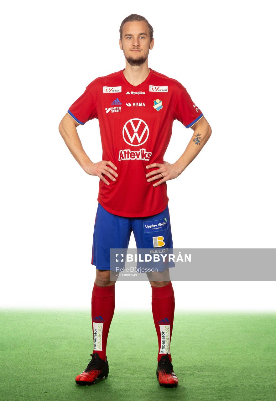 Öster Månz Berg poserar för ett porträtt den 30 mars 2020 i Växjö.