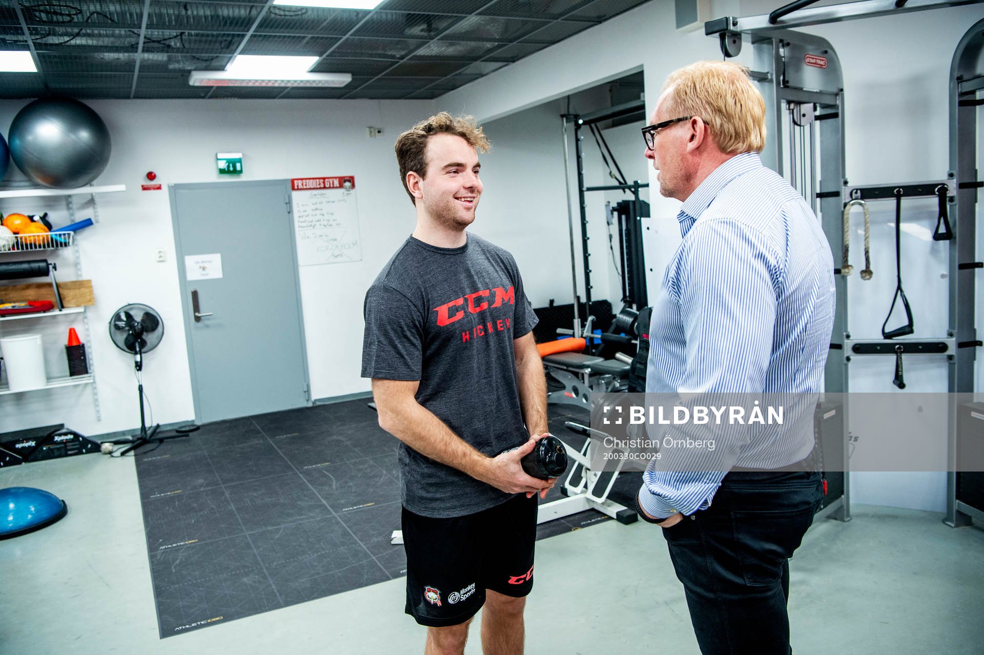 Ponthus Westerholm och sportchef Patrik Sylvegård