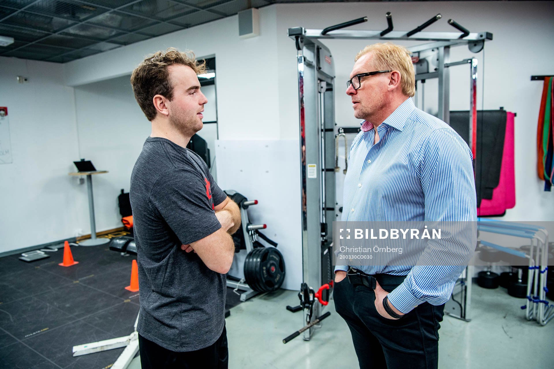 Ponthus Westerholm och sportchef Patrik Sylvegård
