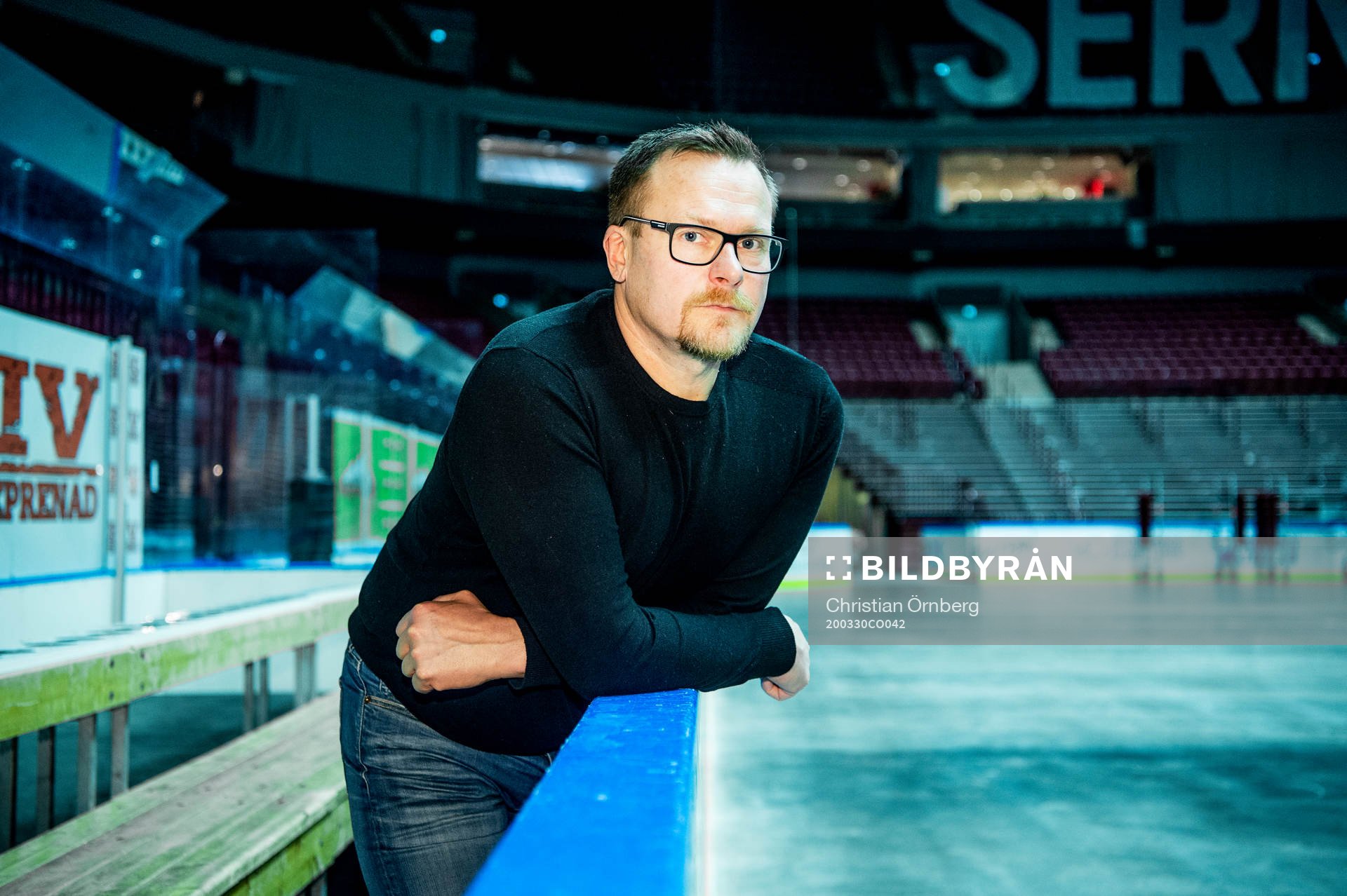 Tränare Joakim Fagervall i Malmö arena