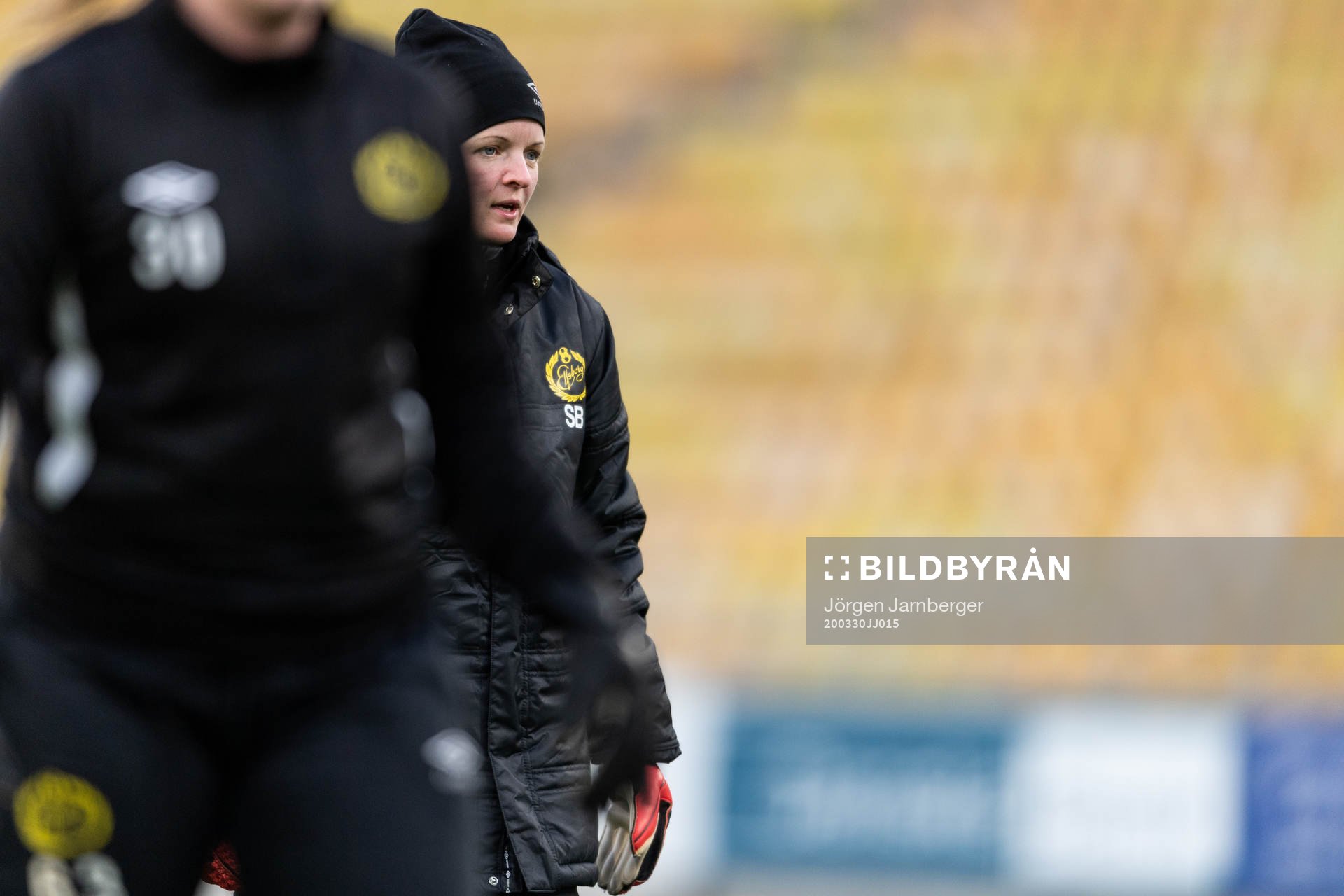 målvaktstränare Sandra Bjurteg