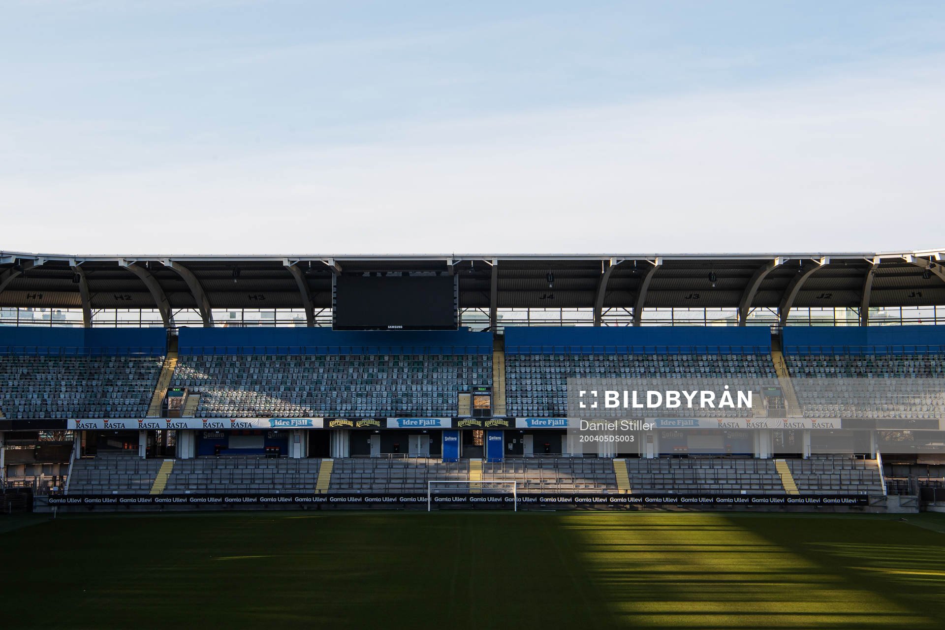 General view of Gamla Ullevi as the coronavirus, COVID-19,