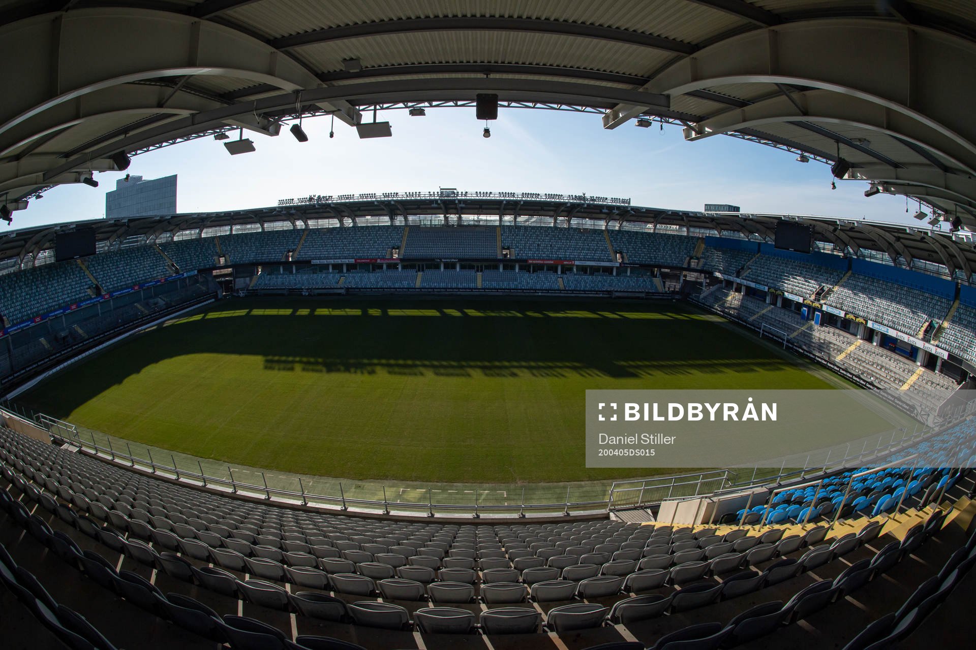 General view of Gamla Ullevi as the coronavirus, COVID-19,