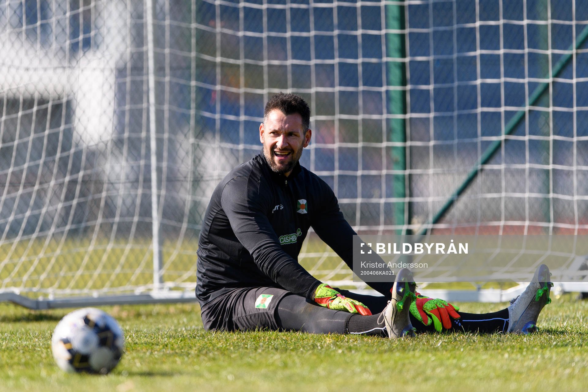 Varbergs målvakt Stojan Lukic