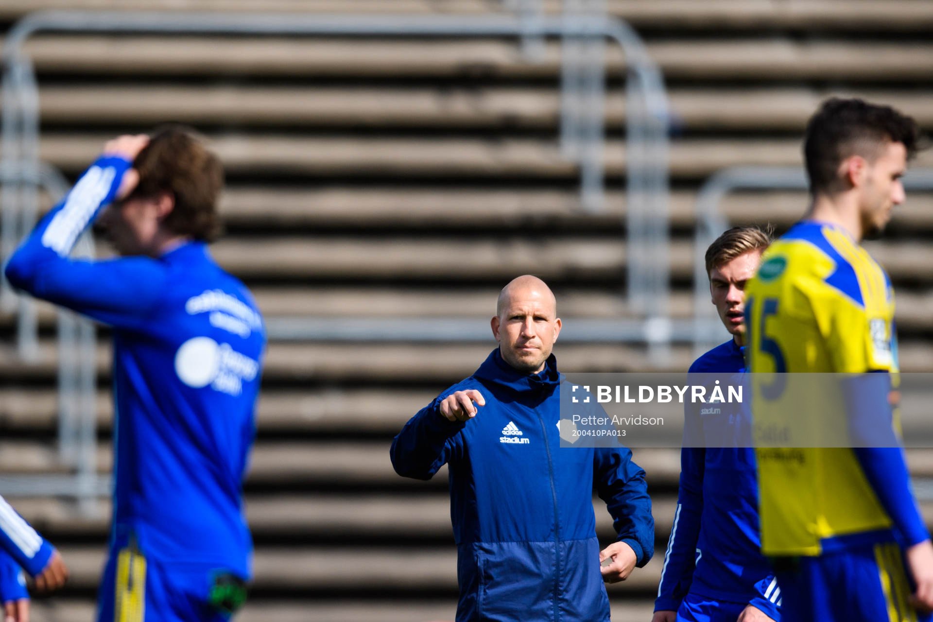 Eskilsminnes tränare Mattias Lindström