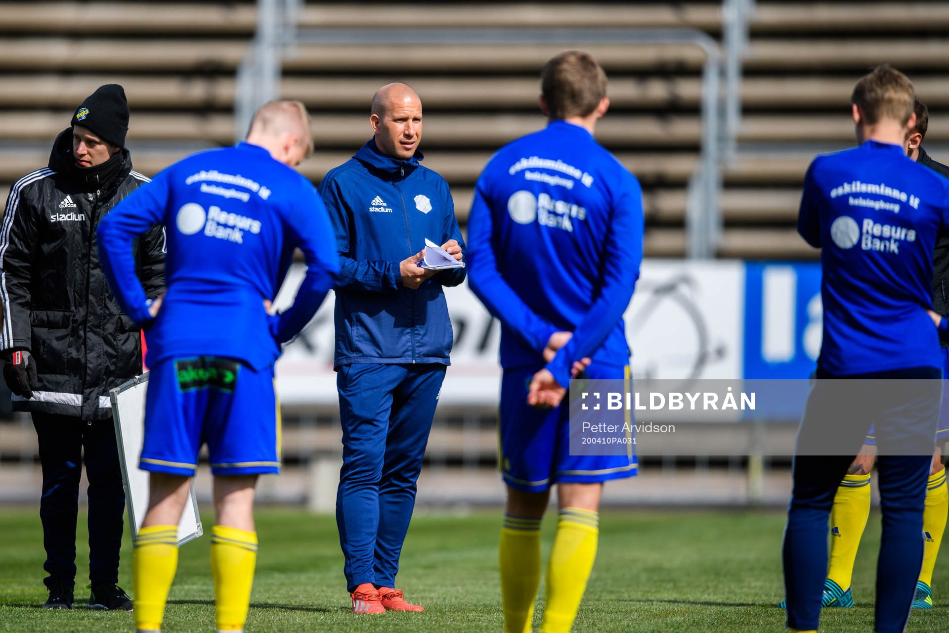 Eskilsminnes tränare Mattias Lindström