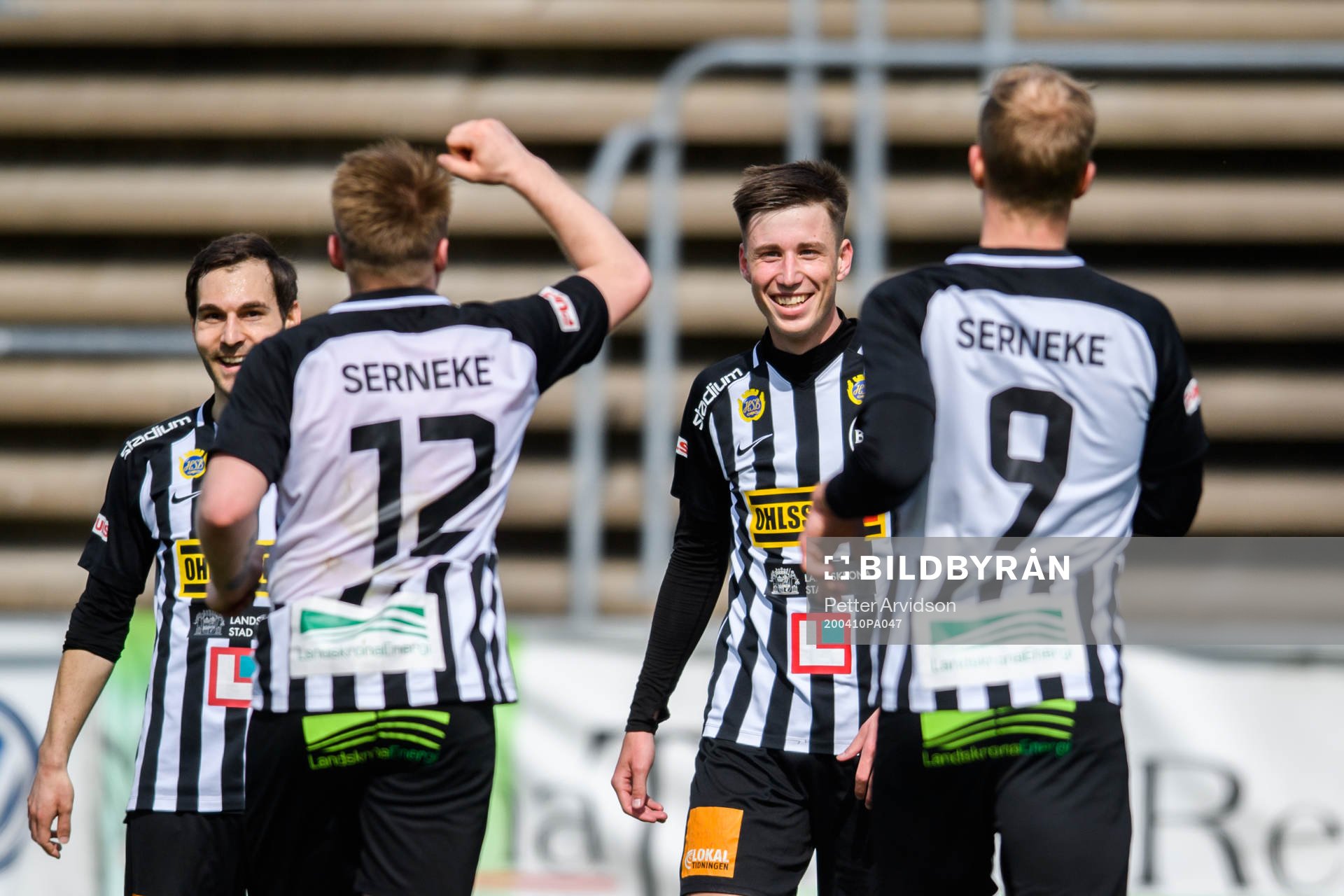 Landskronas Filip Olsson jublar