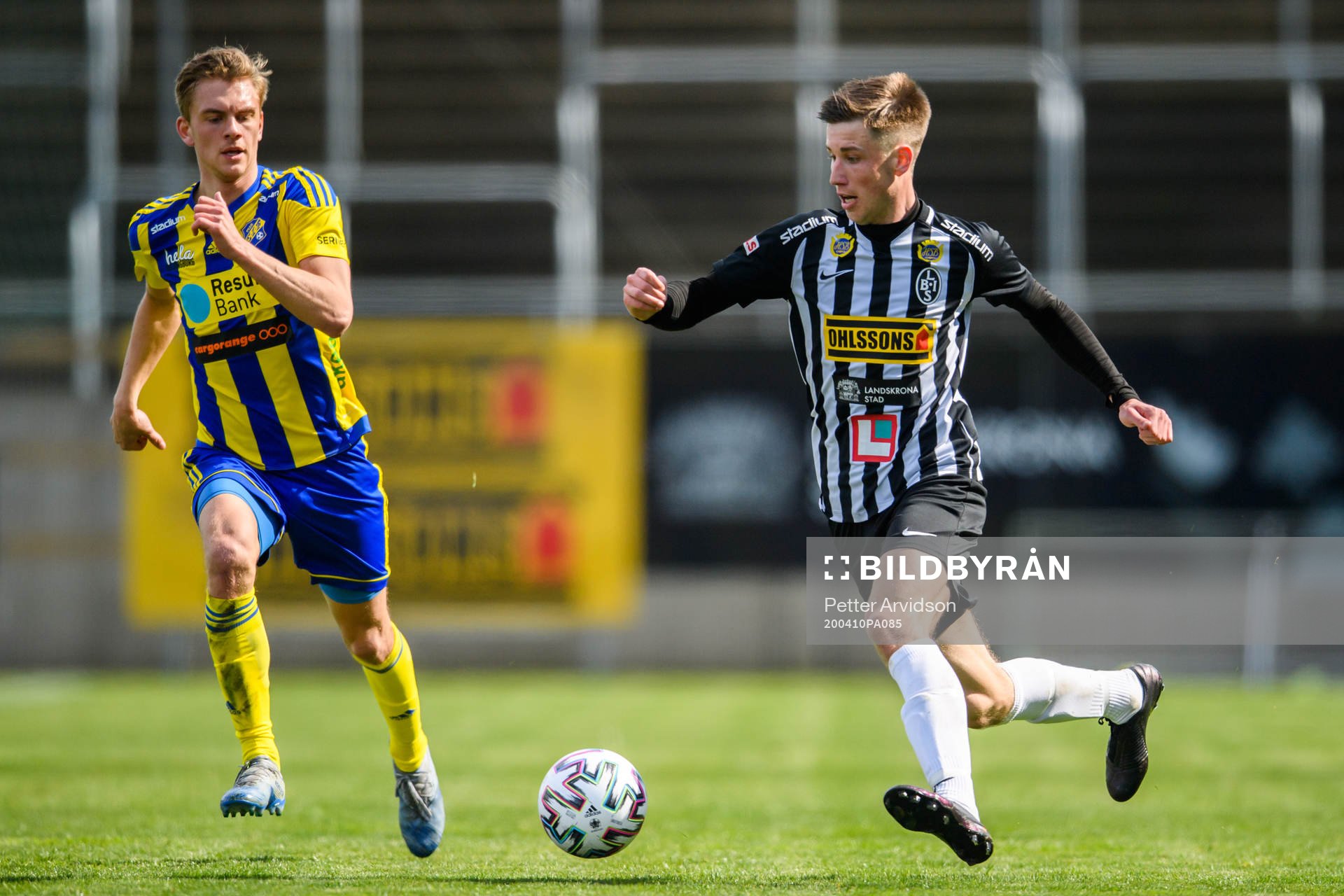 Landskronas Filip Olsson och Eskilsminnes Dennis Olsson