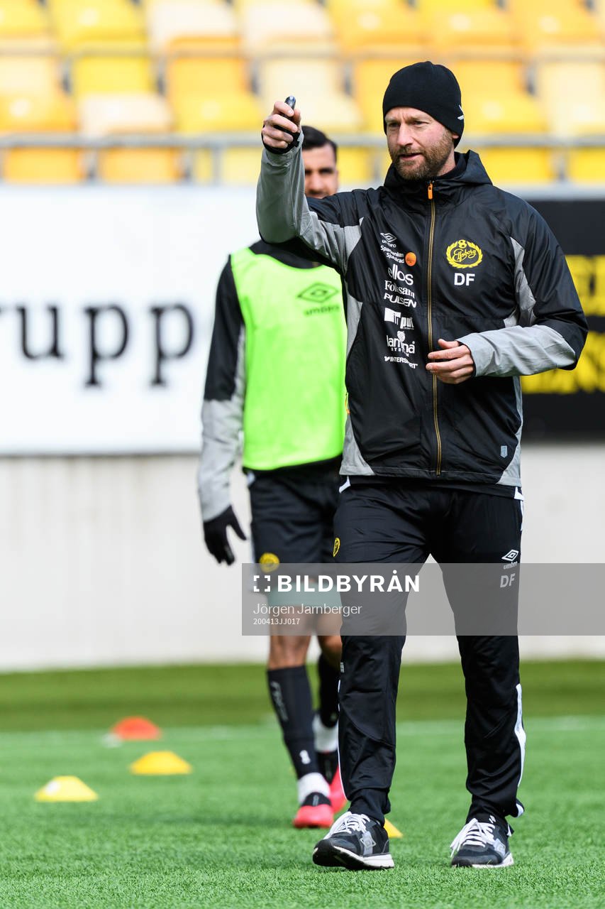 Elfsborgs fysansvarige Dan Fransson