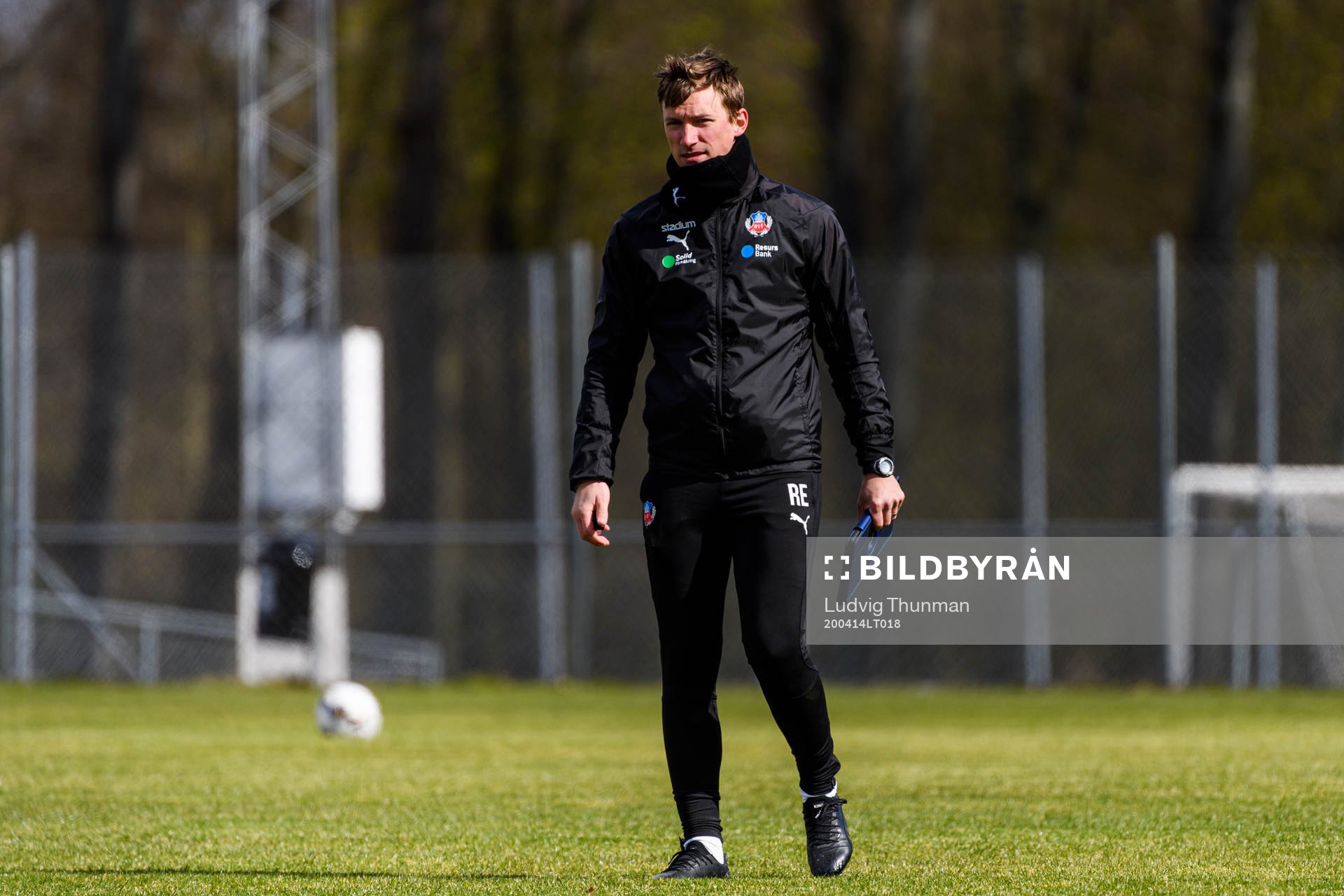 Assisternade tränare Rickard Engström