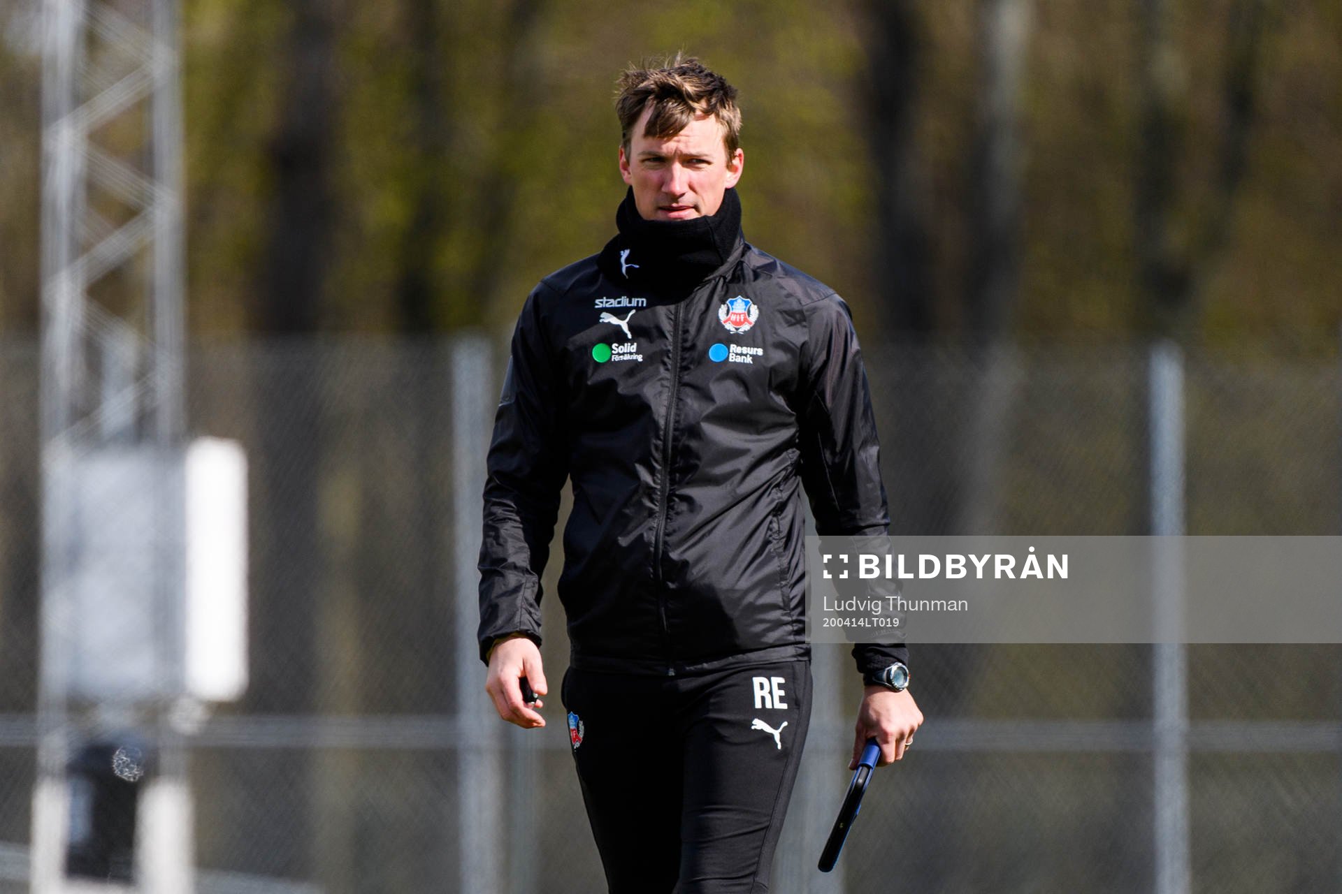 Assisternade tränare Rickard Engström