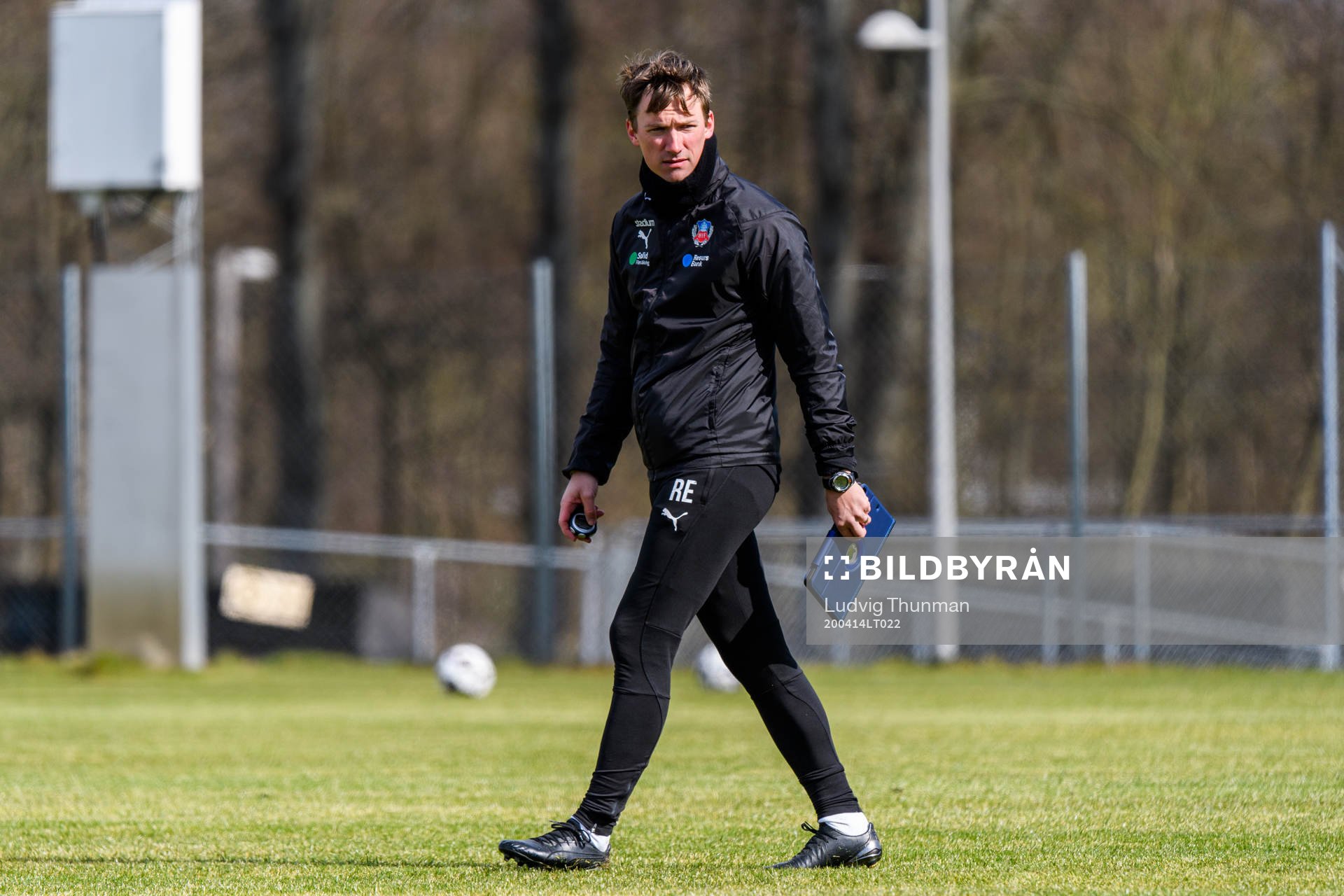 Assisternade tränare Rickard Engström