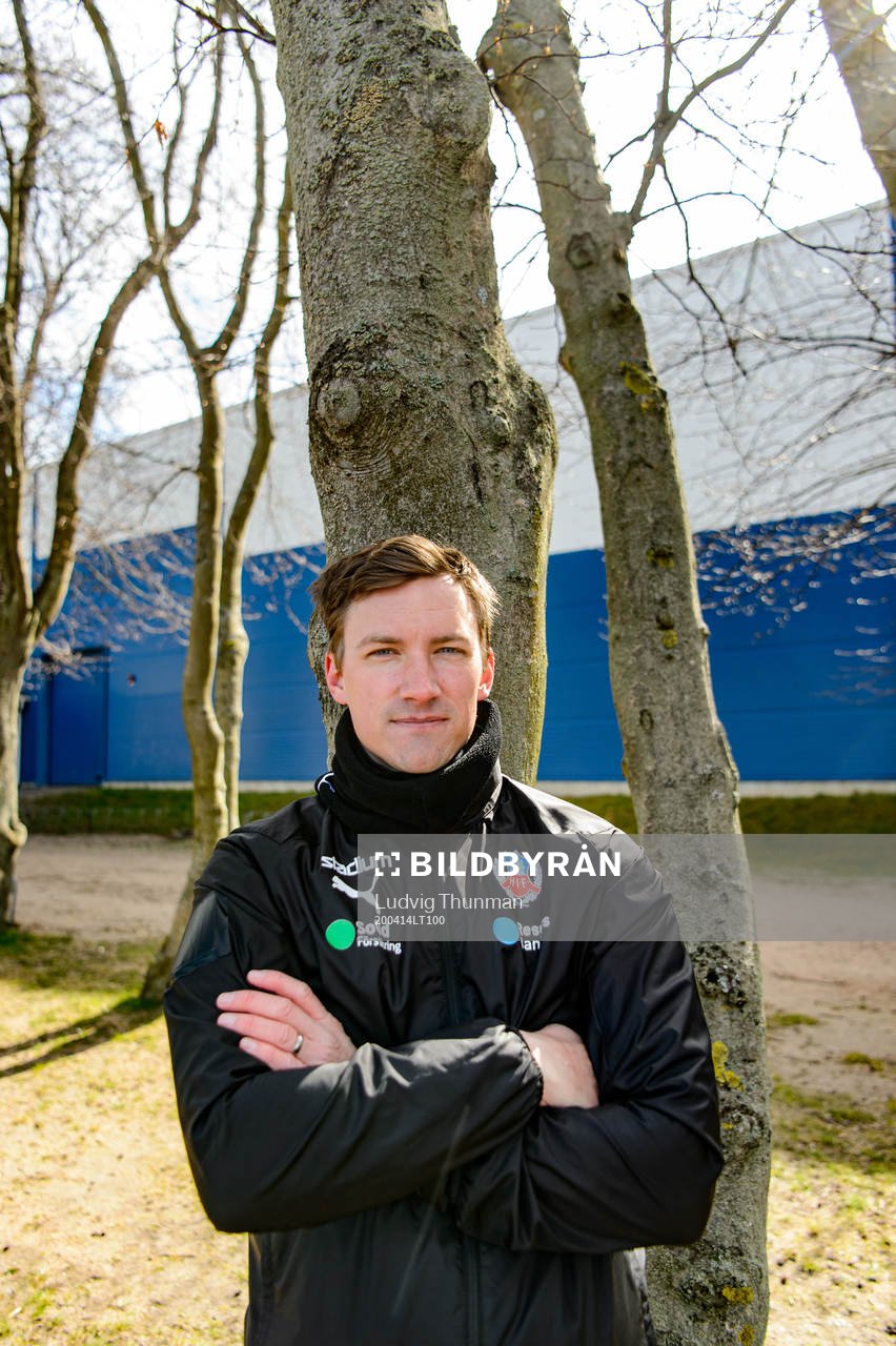 Assisterande tränare Rickard Engström