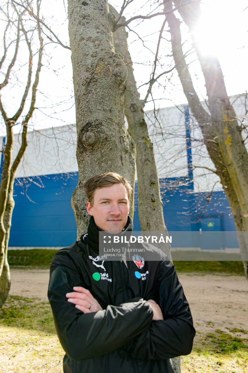Assisterande tränare Rickard Engström