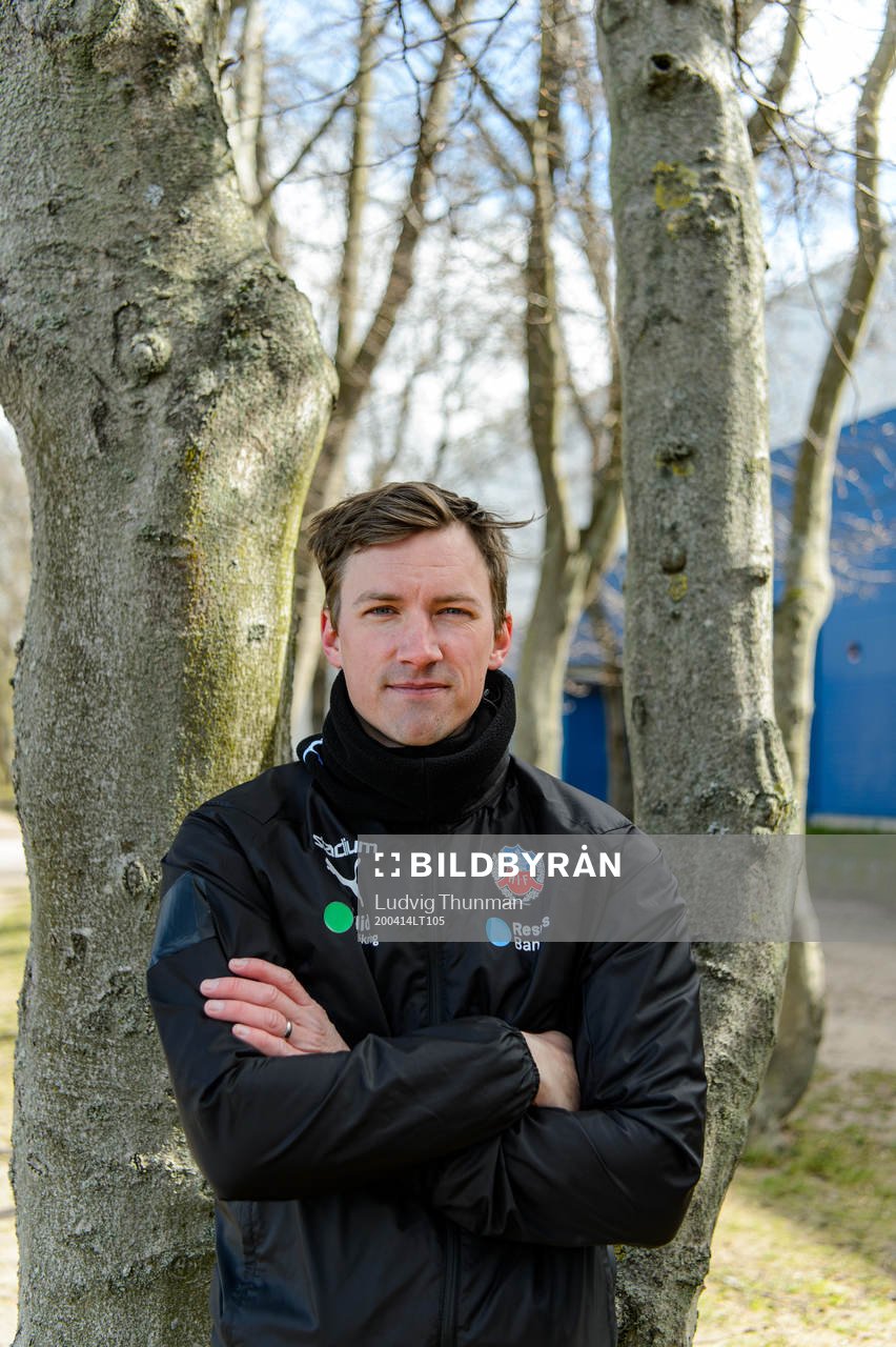 Assisterande tränare Rickard Engström