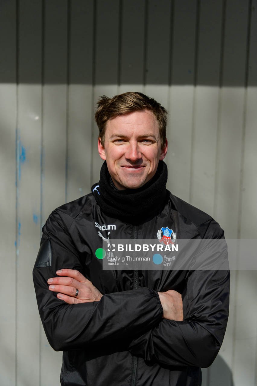 Assisterande tränare Rickard Engström