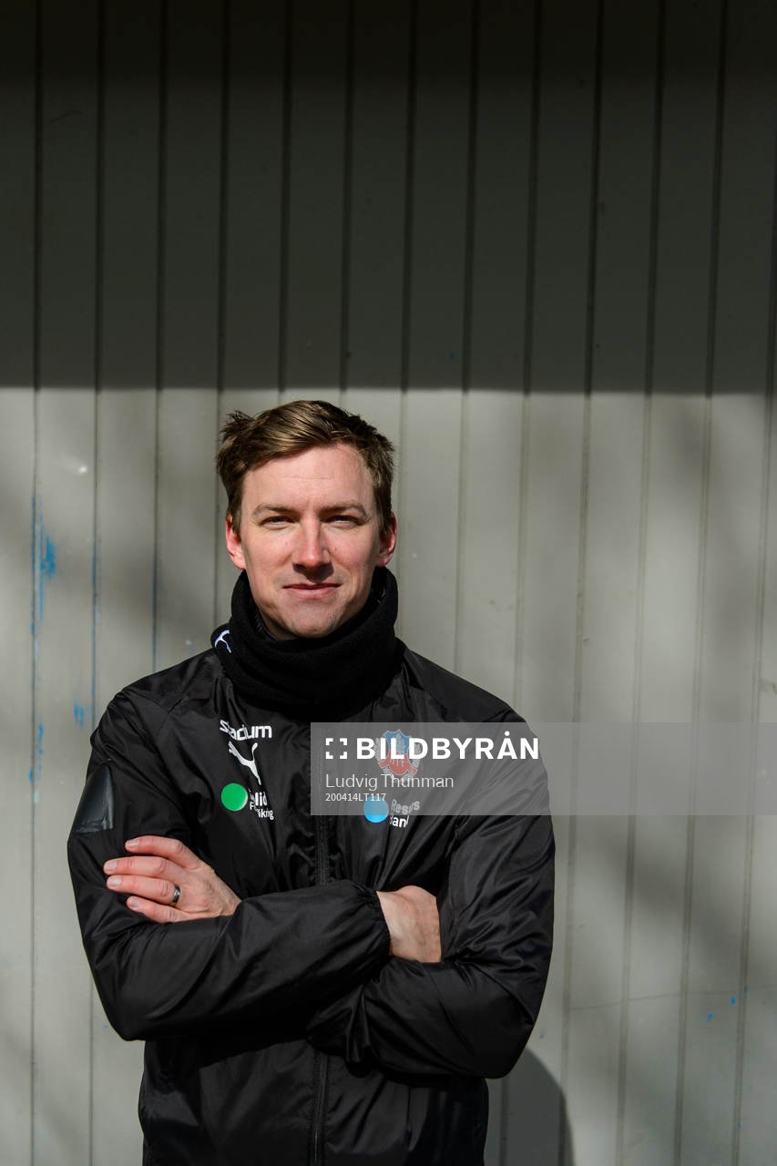 Assisterande tränare Rickard Engström