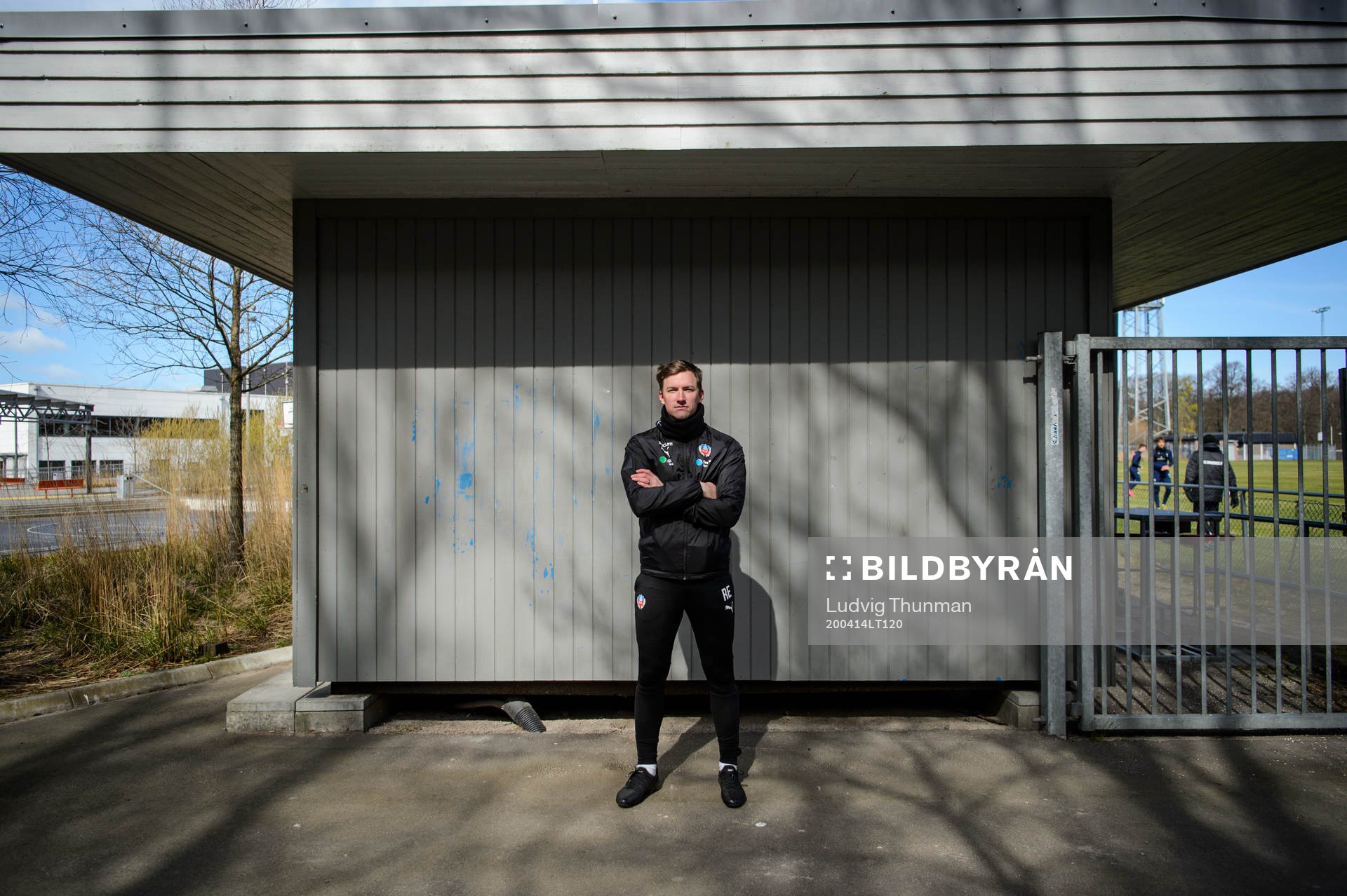 Assisterande tränare Rickard Engström