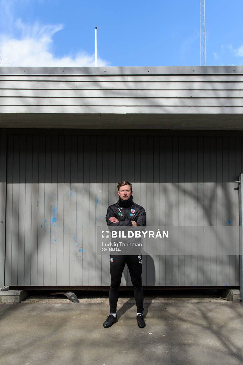 Assisterande tränare Rickard Engström