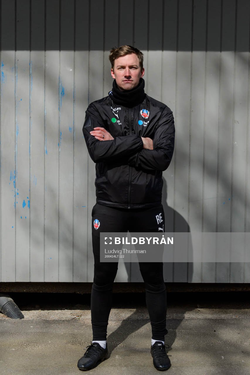 Assisterande tränare Rickard Engström