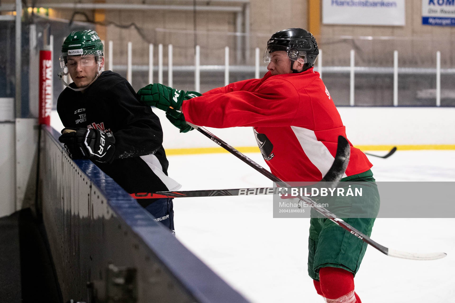 Bröderna Lias Andersson och Noah Andersson
