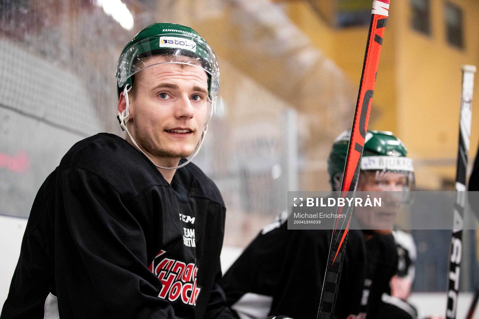 Lias Andersson och pappa Niklas Andersson