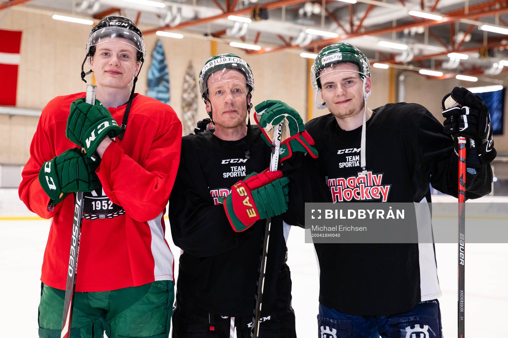 Noa Andersson, Niklas Andersson och Lias Andersson