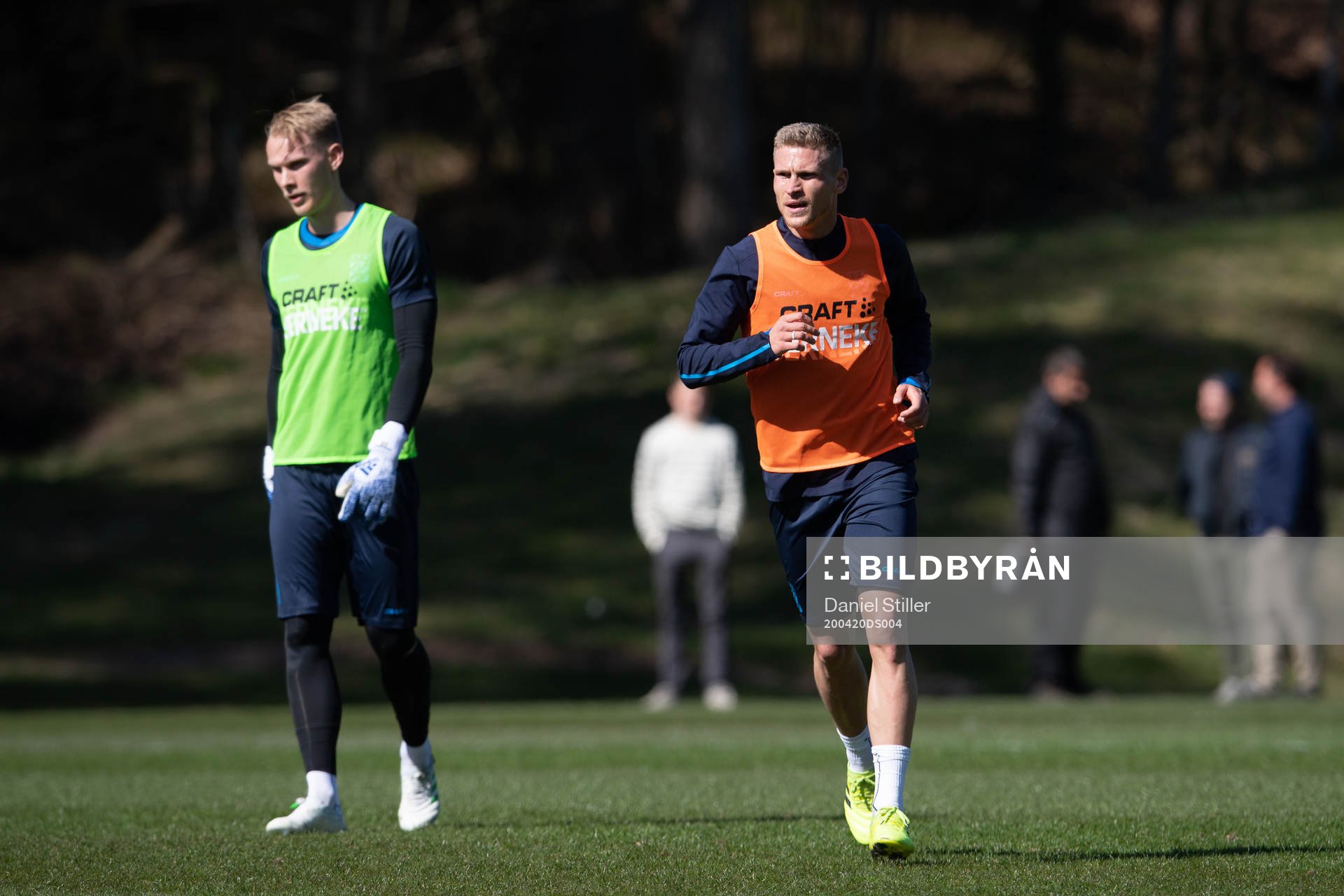 De tidigare IFK Göteborg-spelarna Pontus Dahlberg och Carl