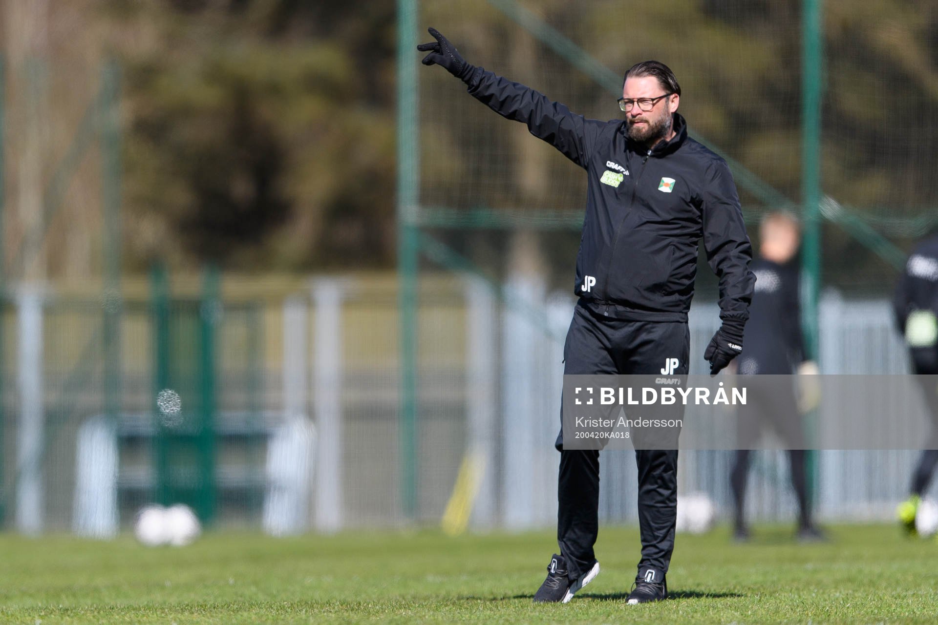 Varbergs tränare Joakim Persson