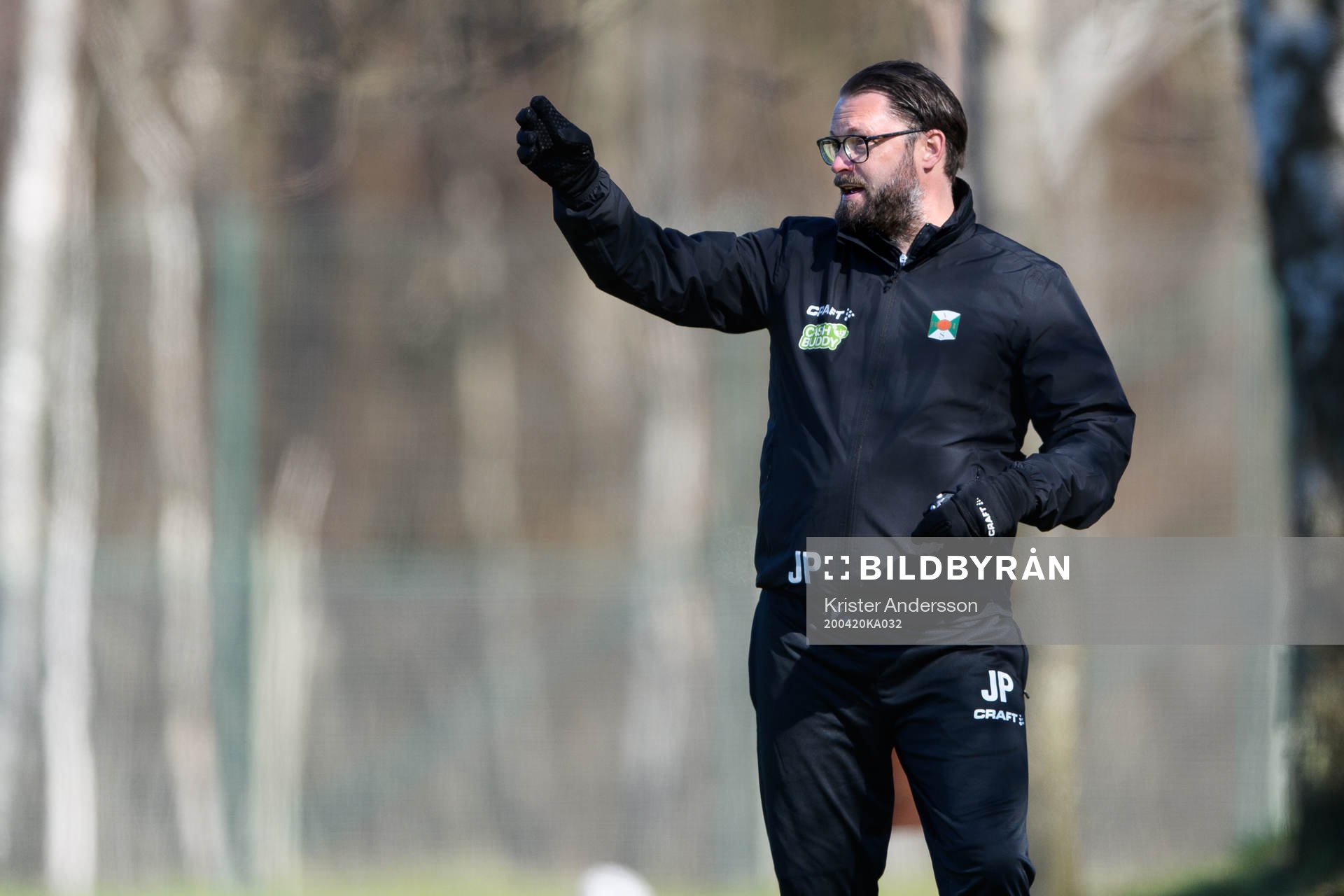 Varbergs tränare Joakim Persson