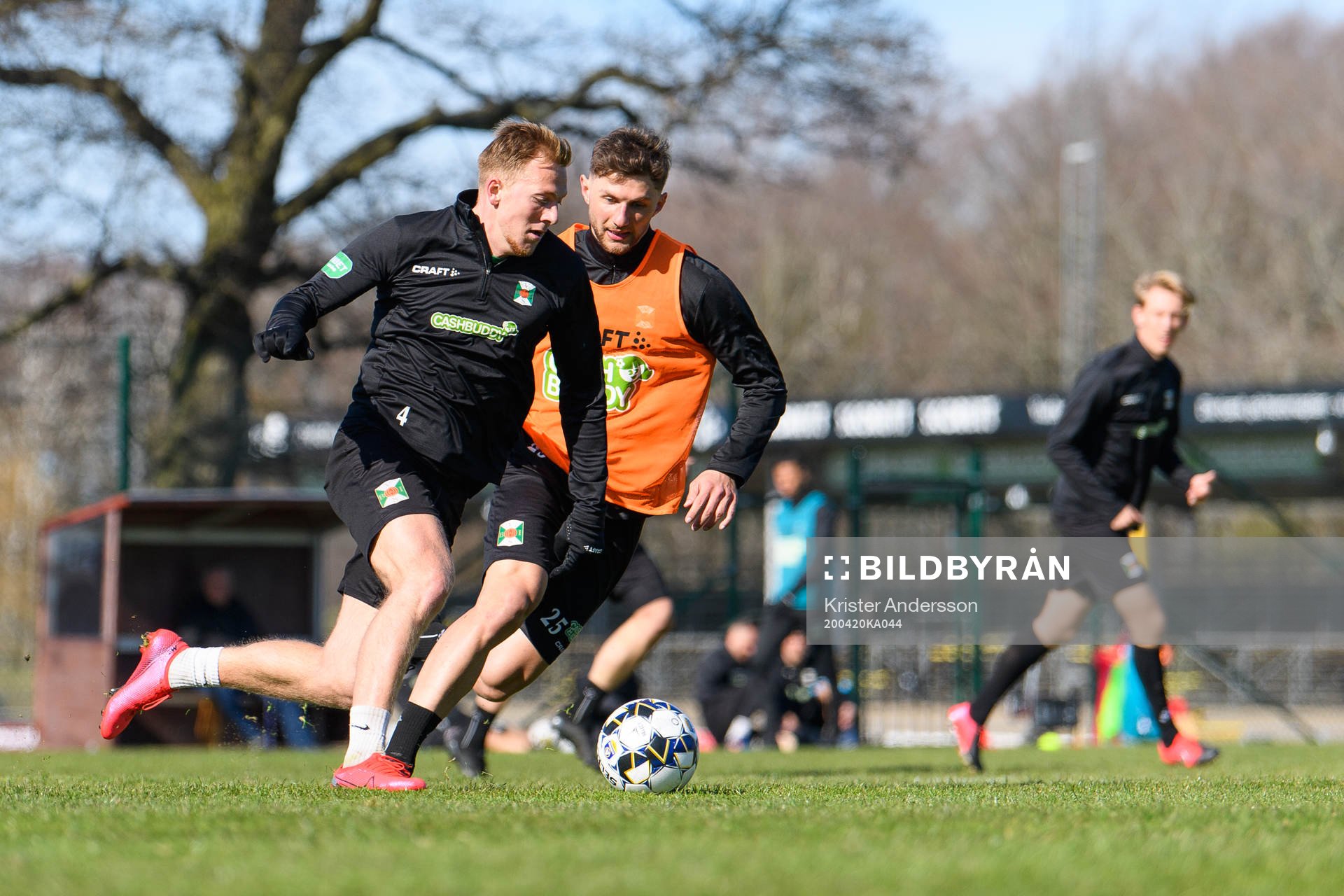 Varbergs Jesper Modig och Alibek Aliev
