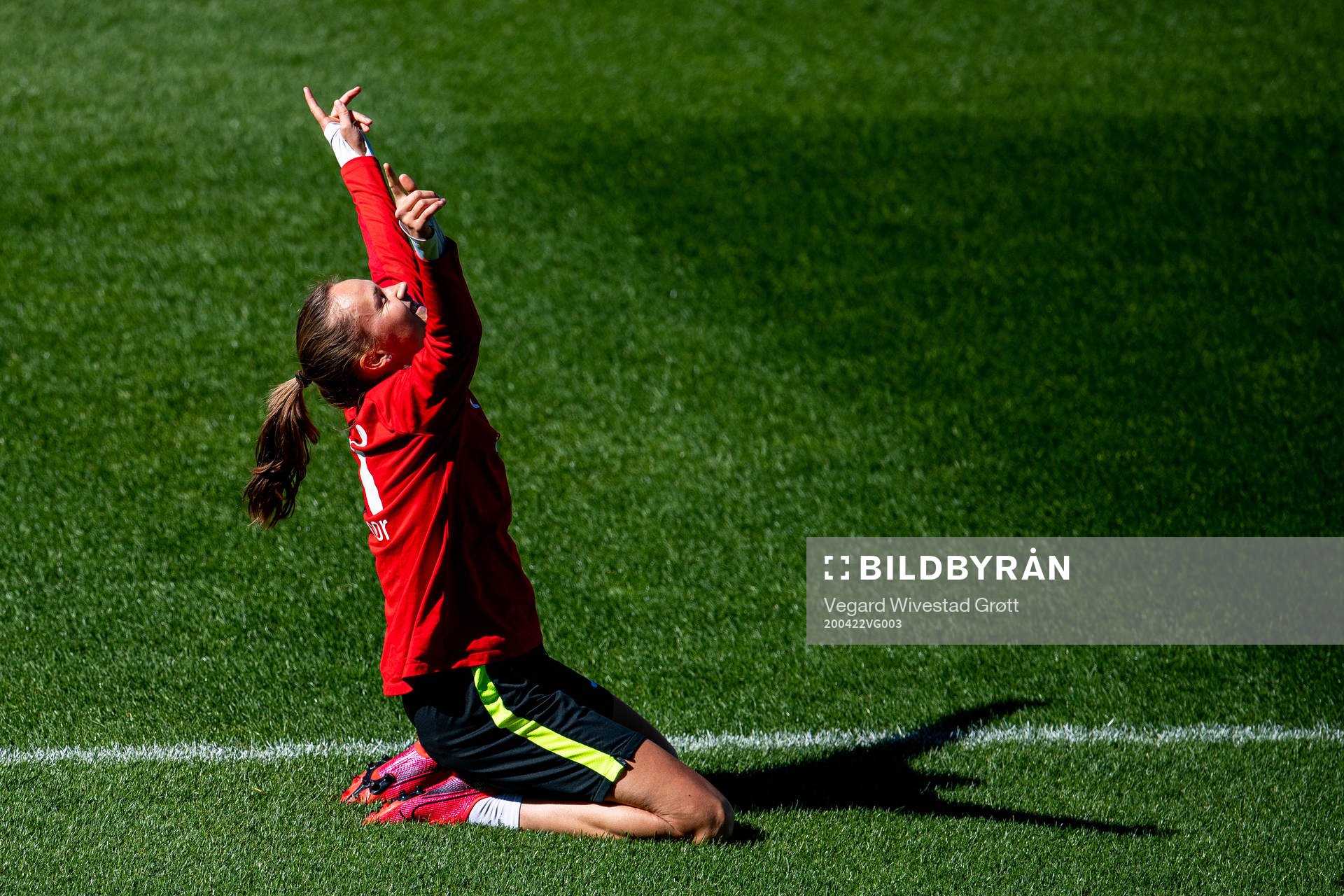 Caroline Graham Hansen of the Norwegian women’s national