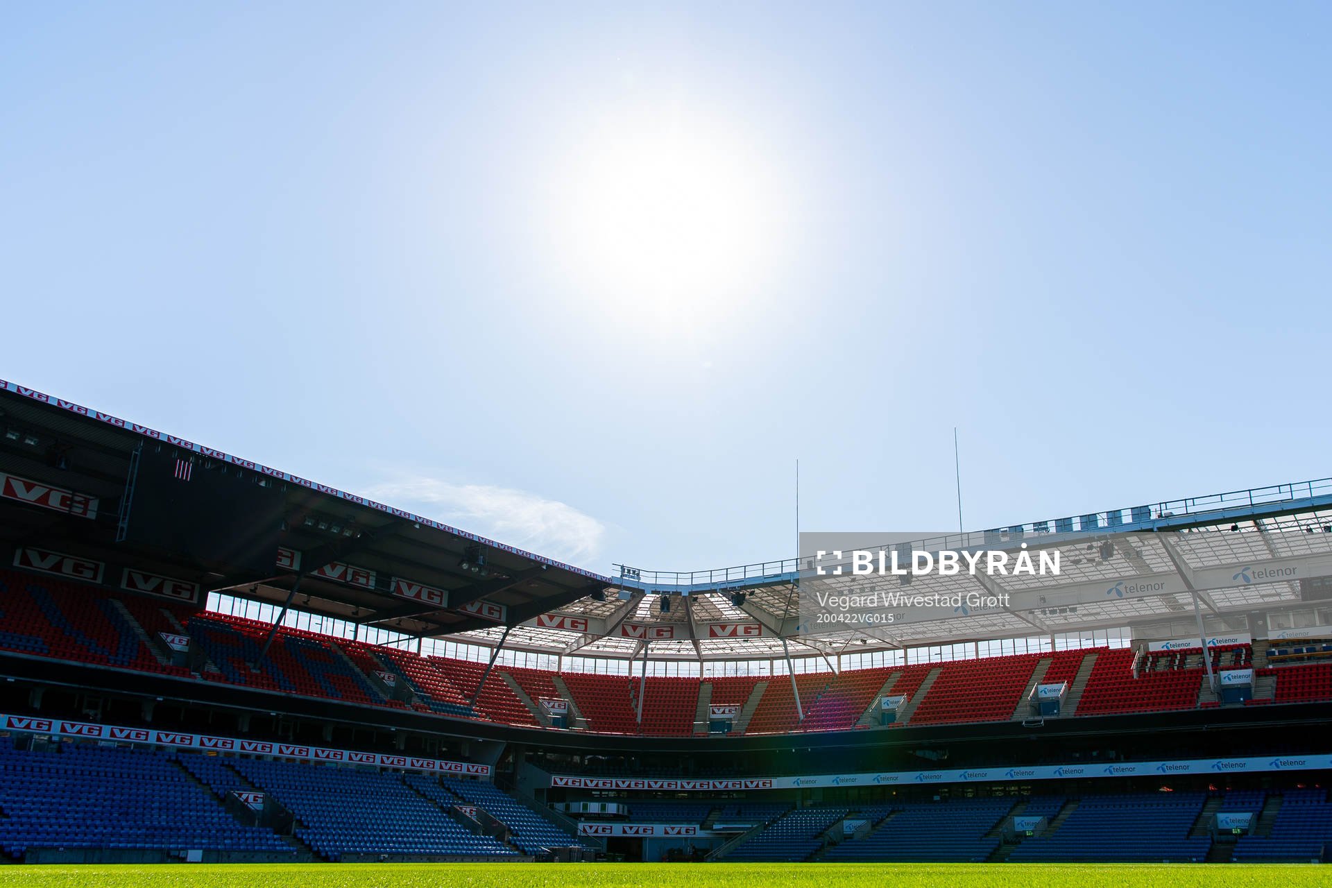General view of Ullevaal Stadion