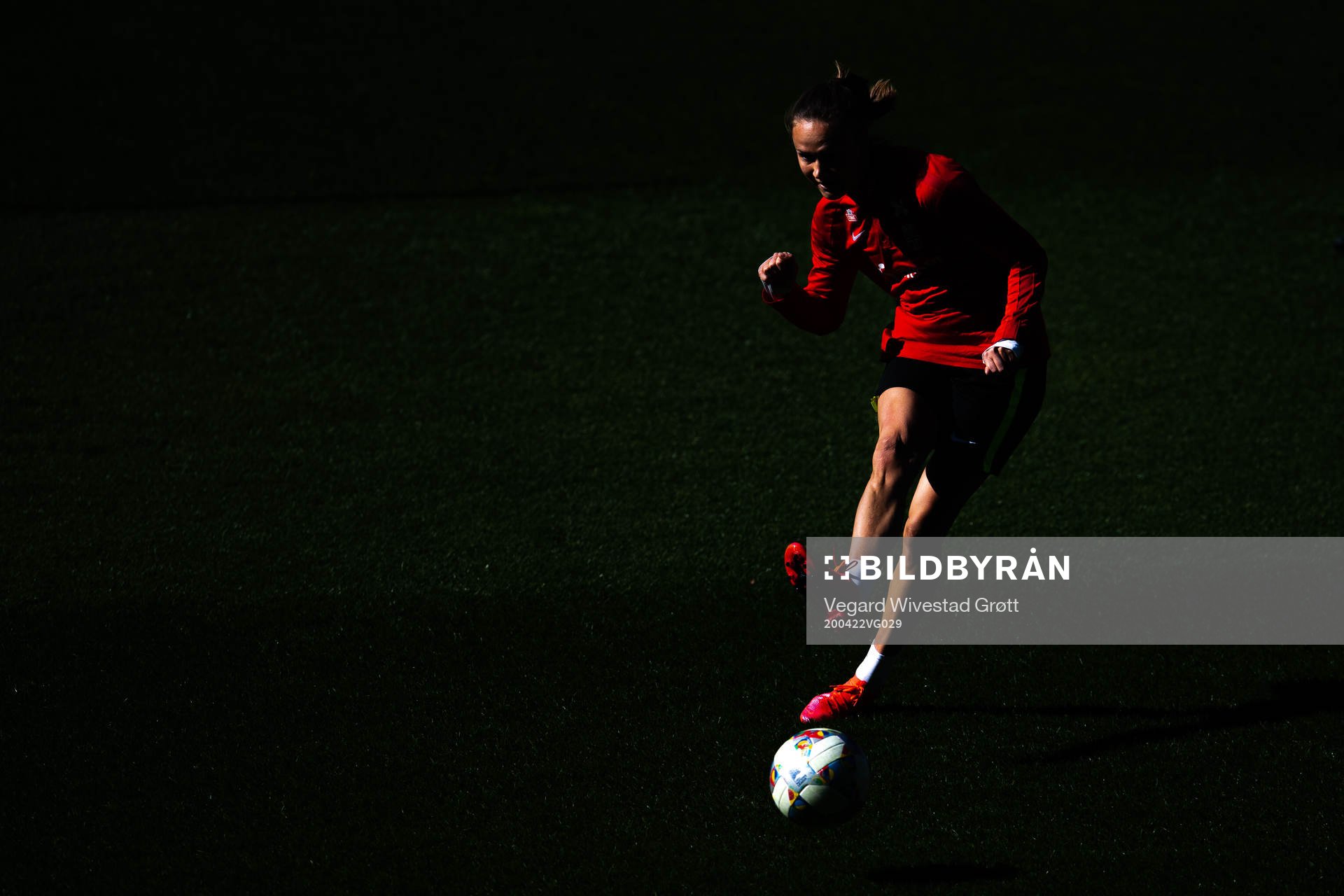 Caroline Graham Hansen of the Norwegian women’s national