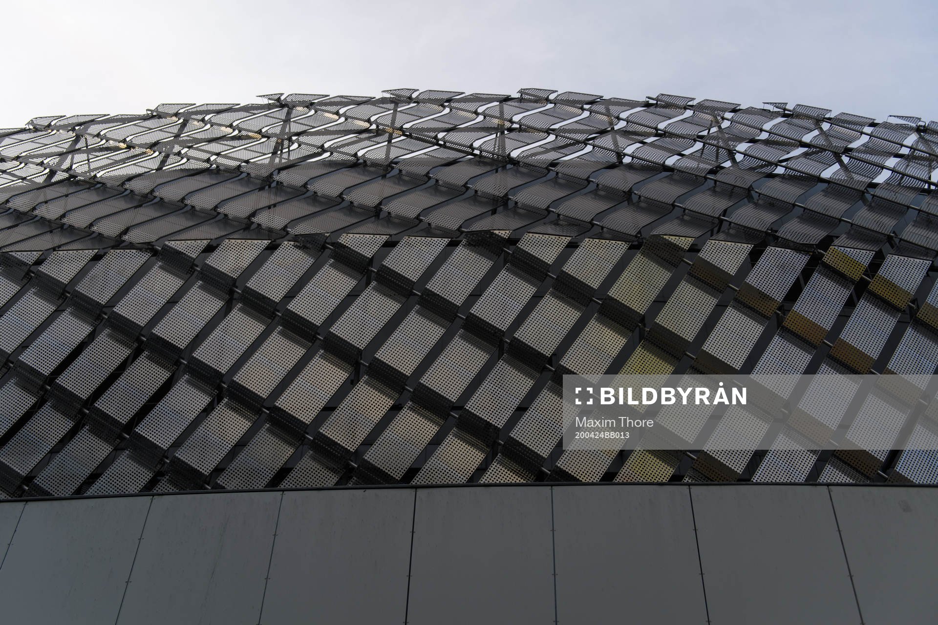 Exteriör av Tele2 Arena