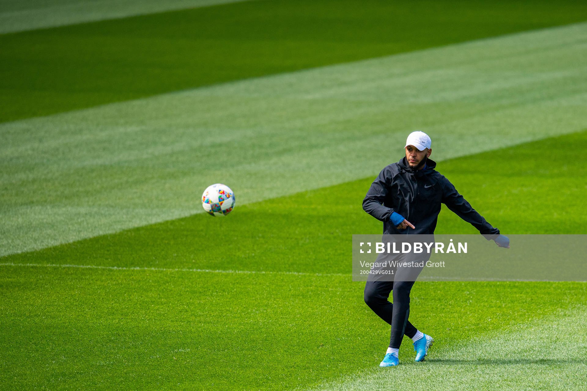 Joshua King of the Norwegian national football team