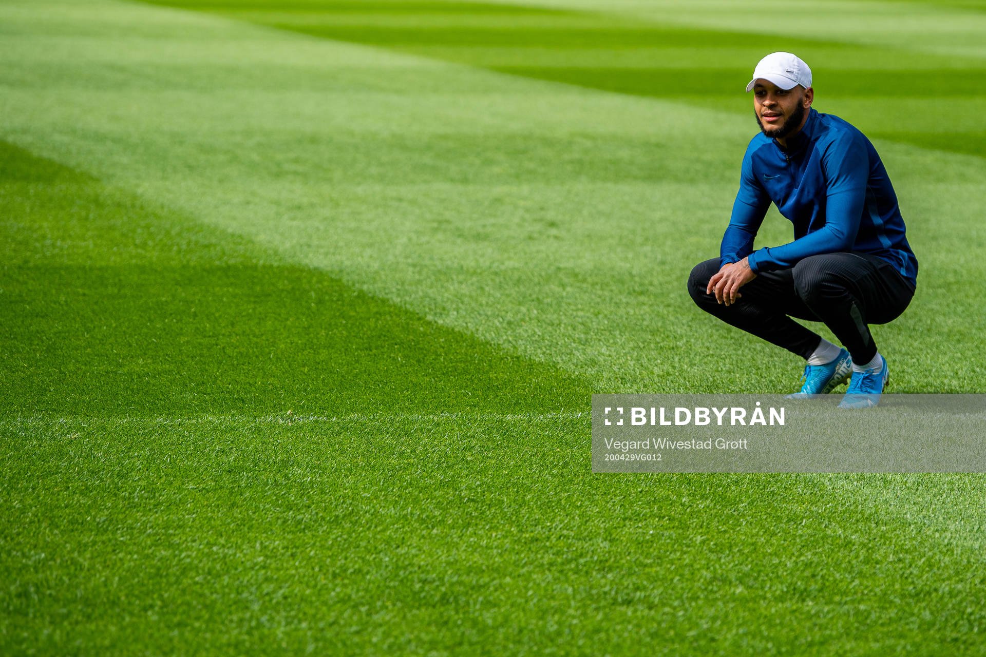 Joshua King of the Norwegian national football team