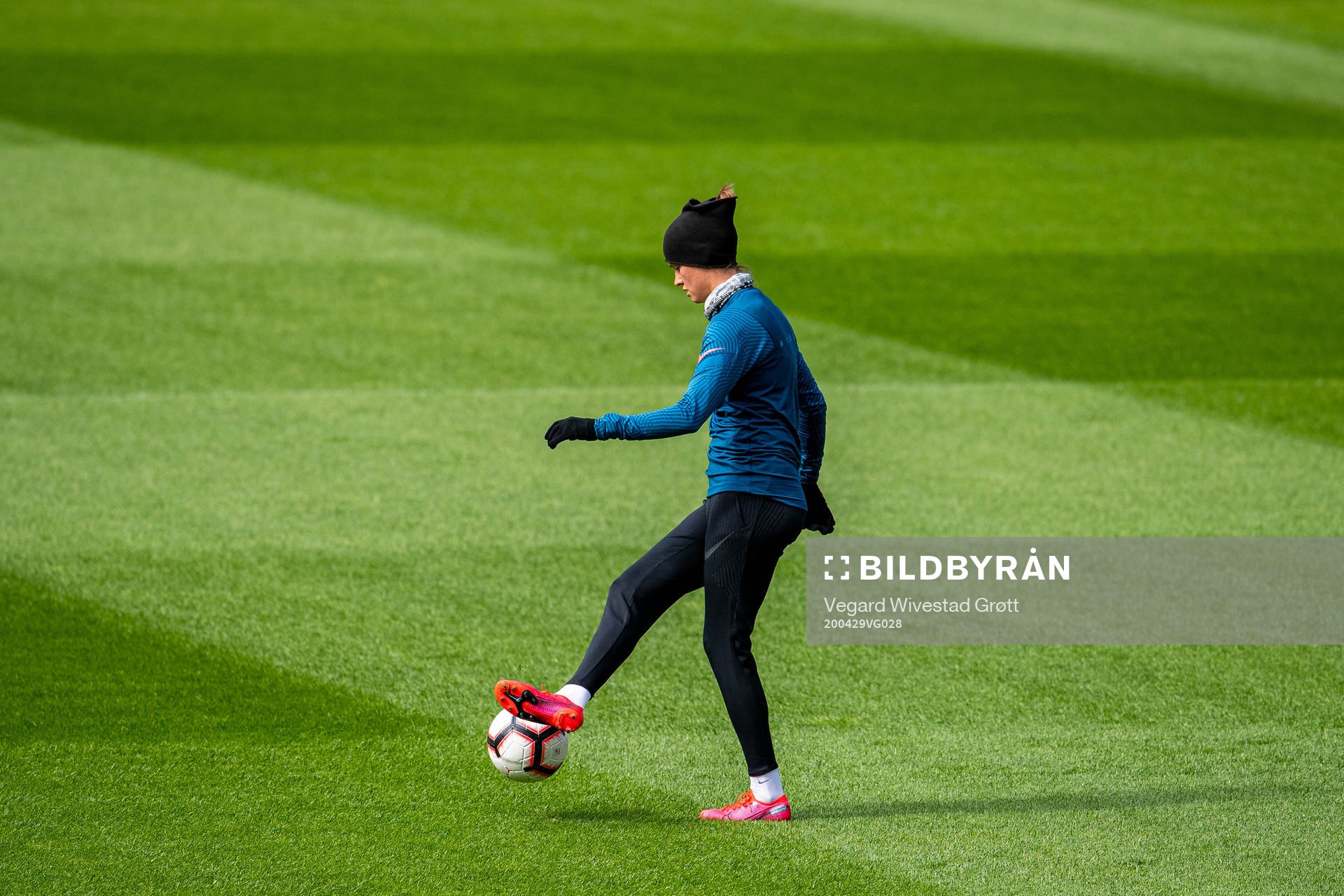 Caroline Graham Hansen of the Norwegian national football