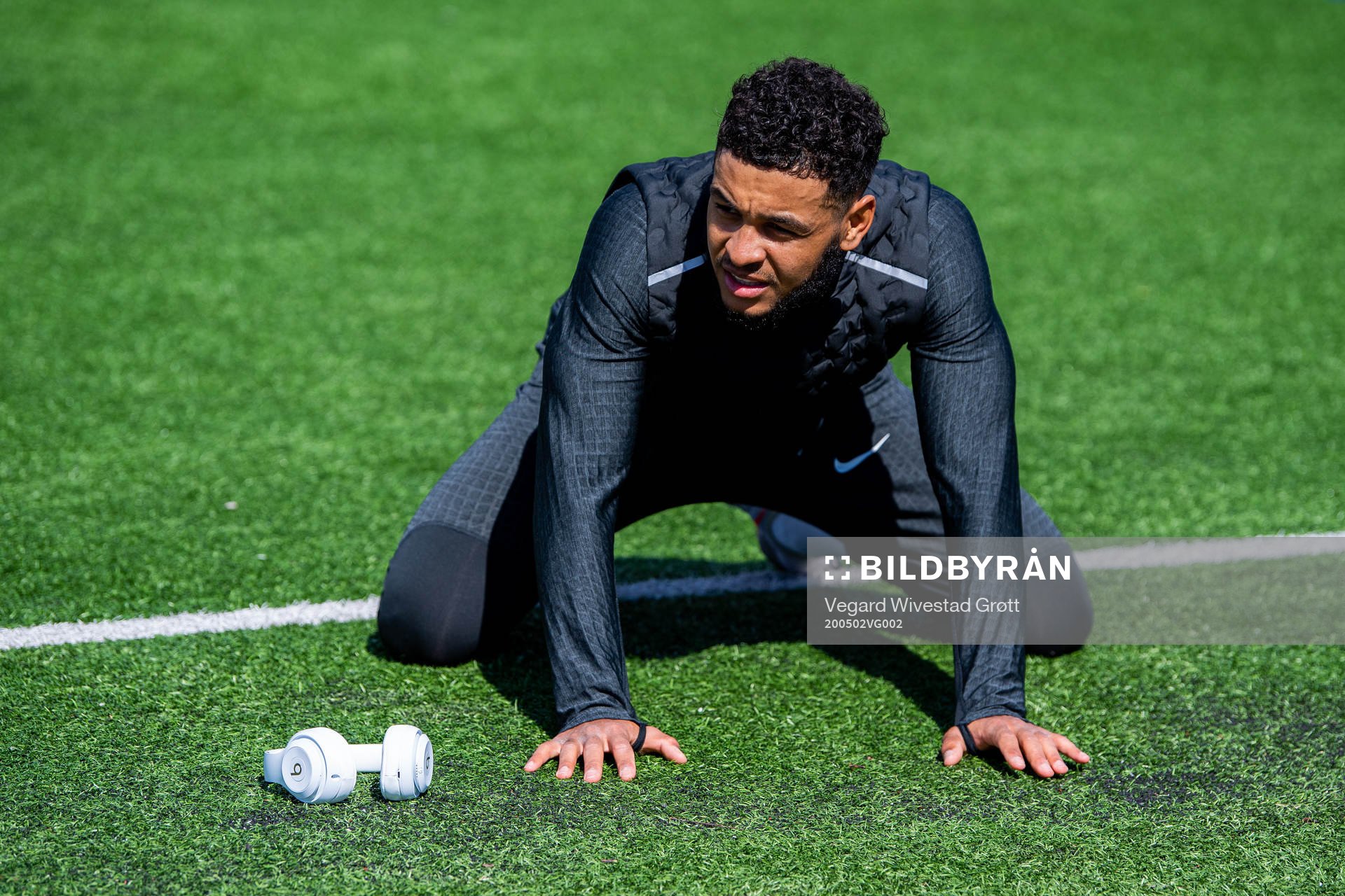 Joshua King of the Norwegian national football team