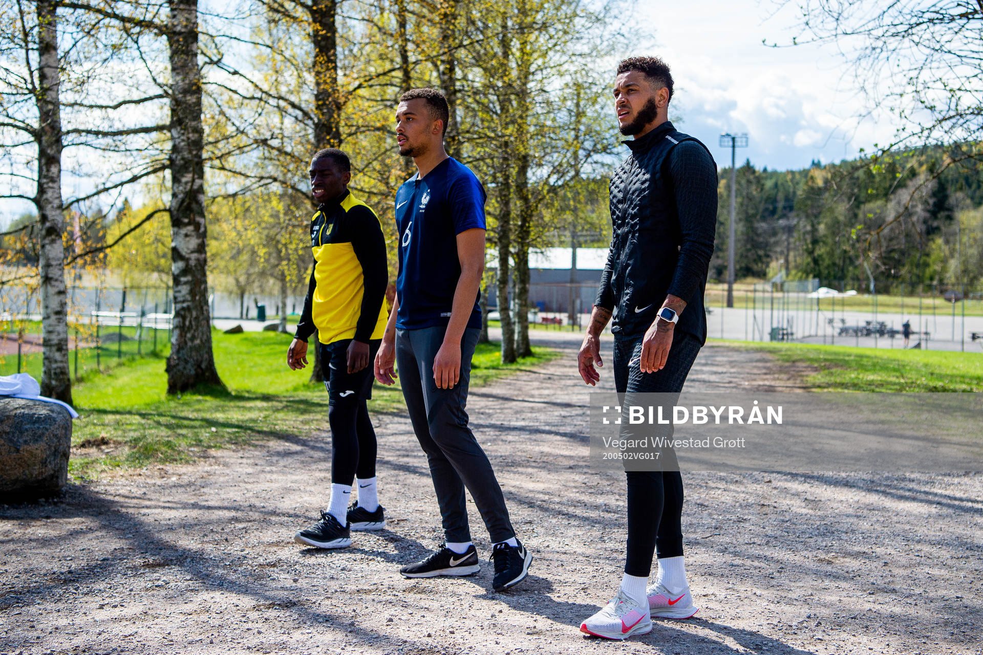 Solomon Owusu of Raufoss and Joshua King of the Norwegian