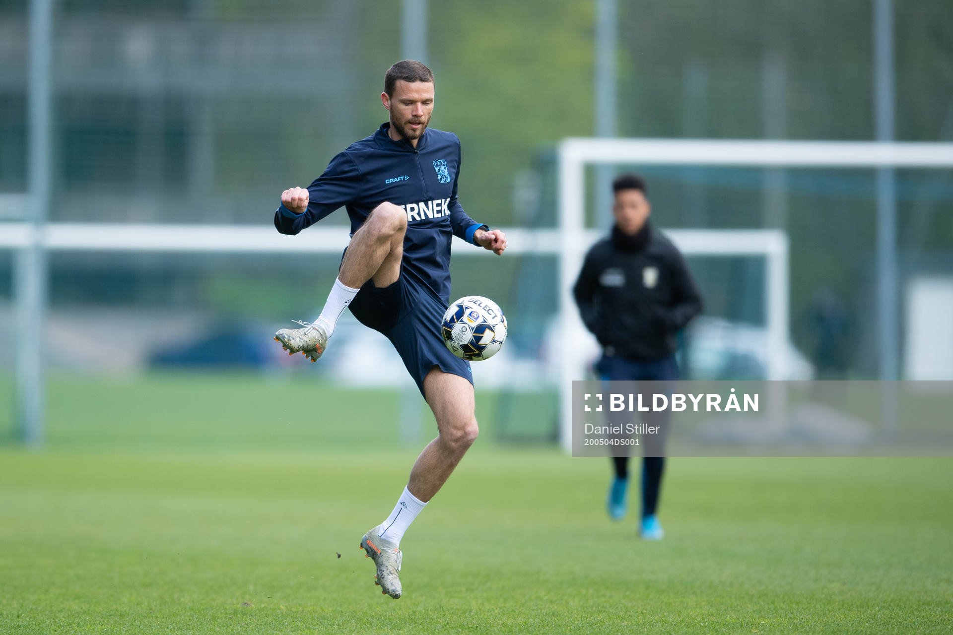 Marcus Berg deltar i en träning med IFK Göteborg