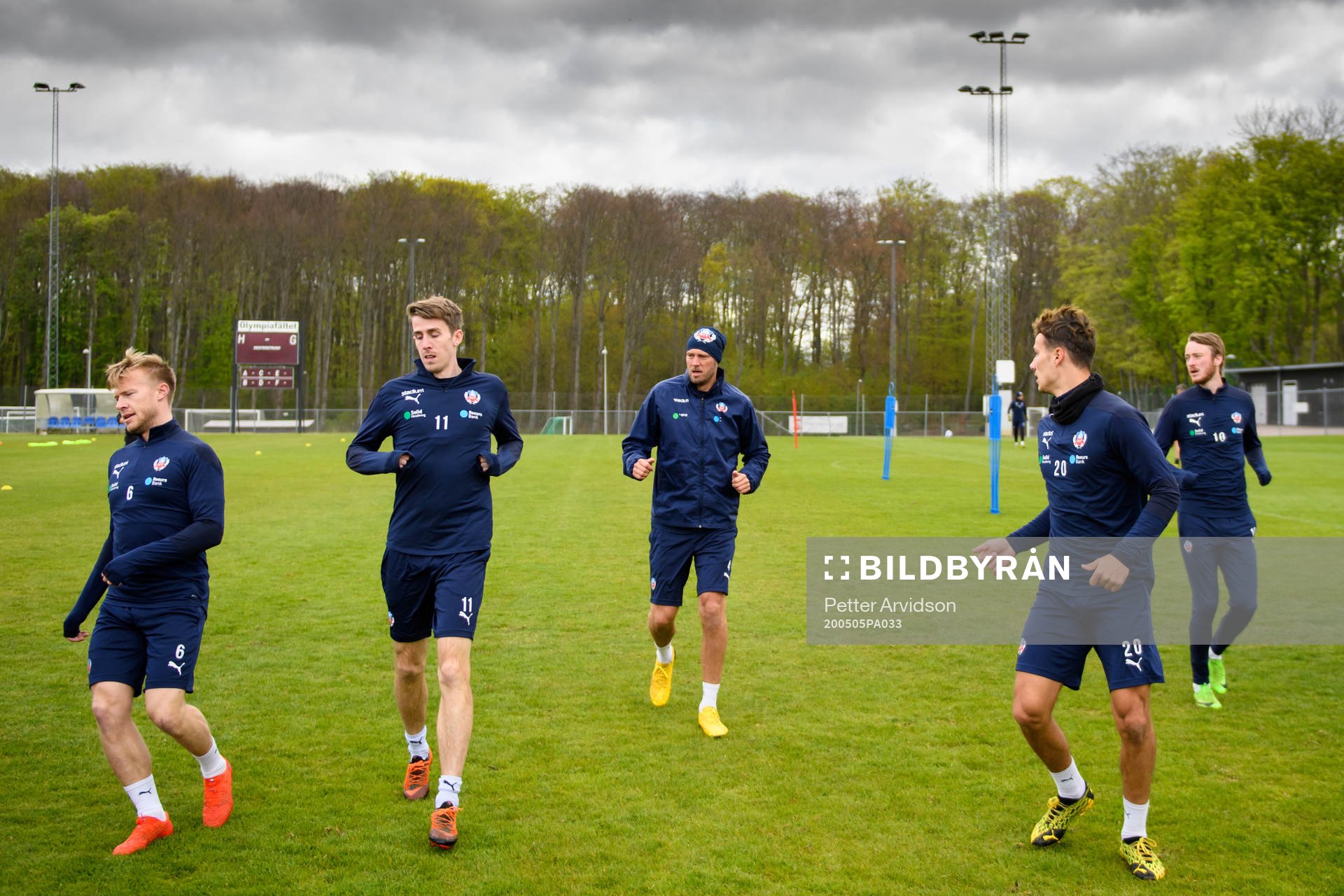 Andreas Landgren, Adam Eriksson och Andreas Granqvist
