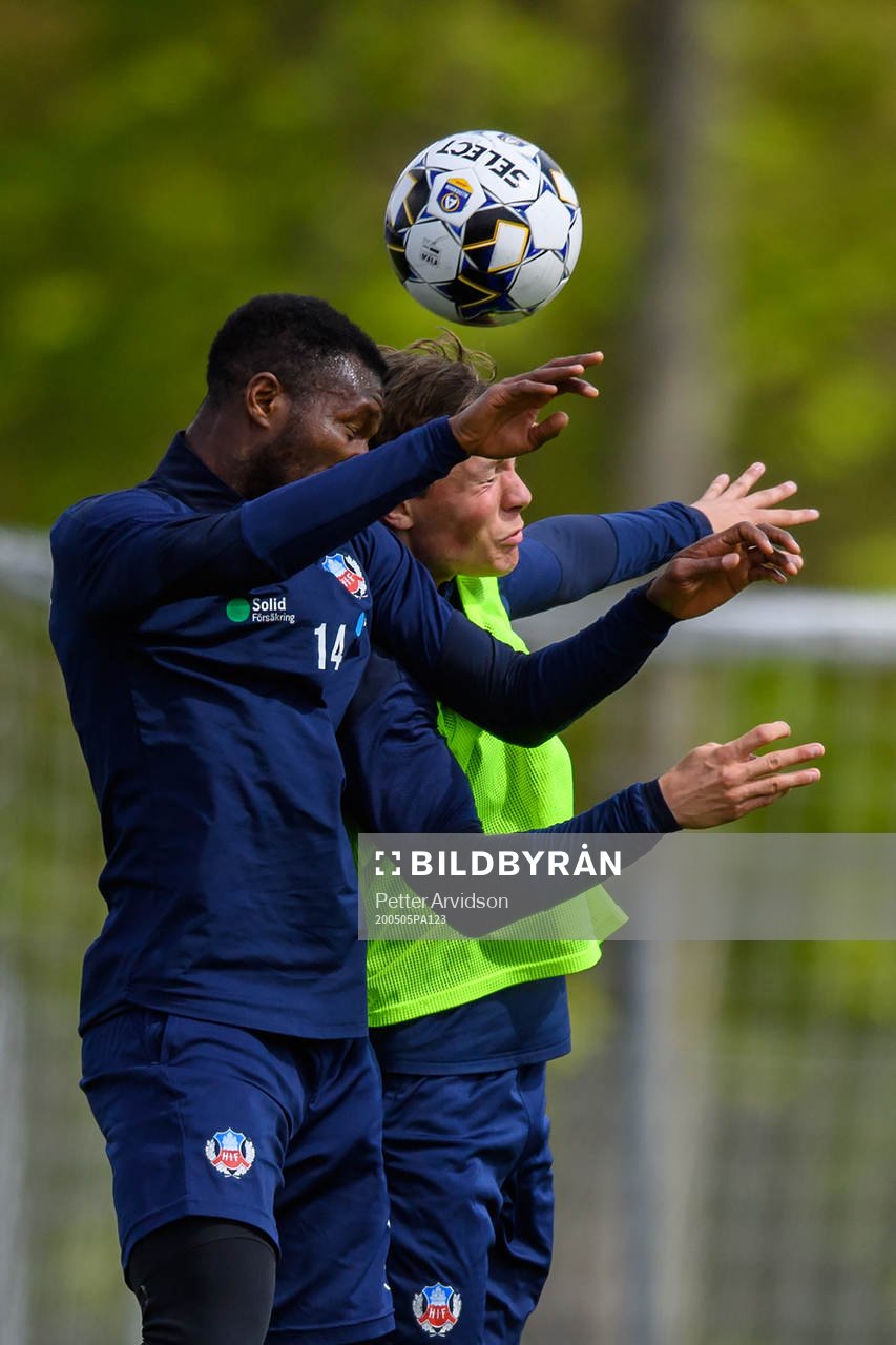 Mohammed Abubakari och Filip Sjöberg