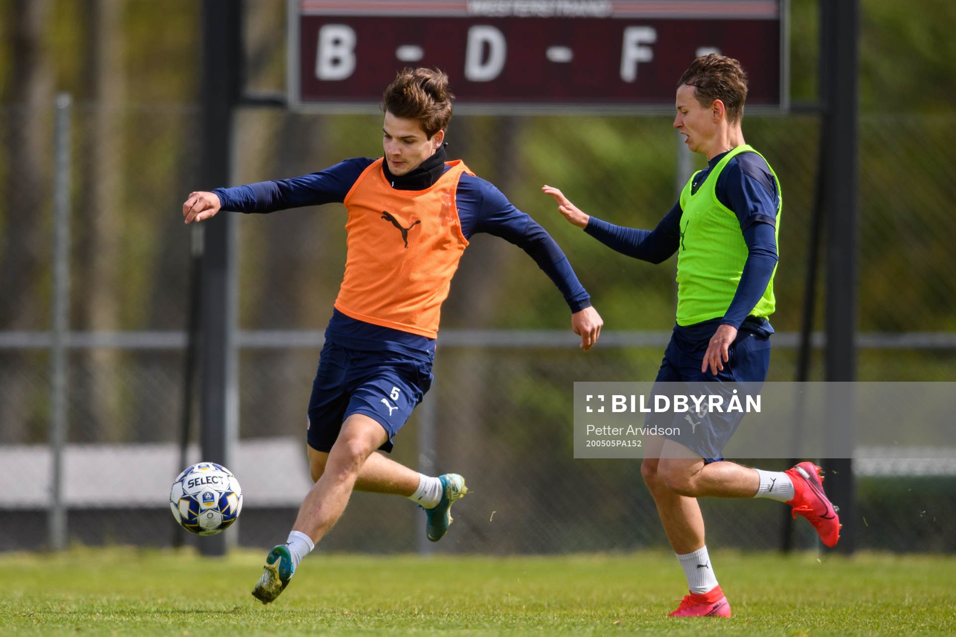 Brandur Hendriksson och Alex Timossi Andersson