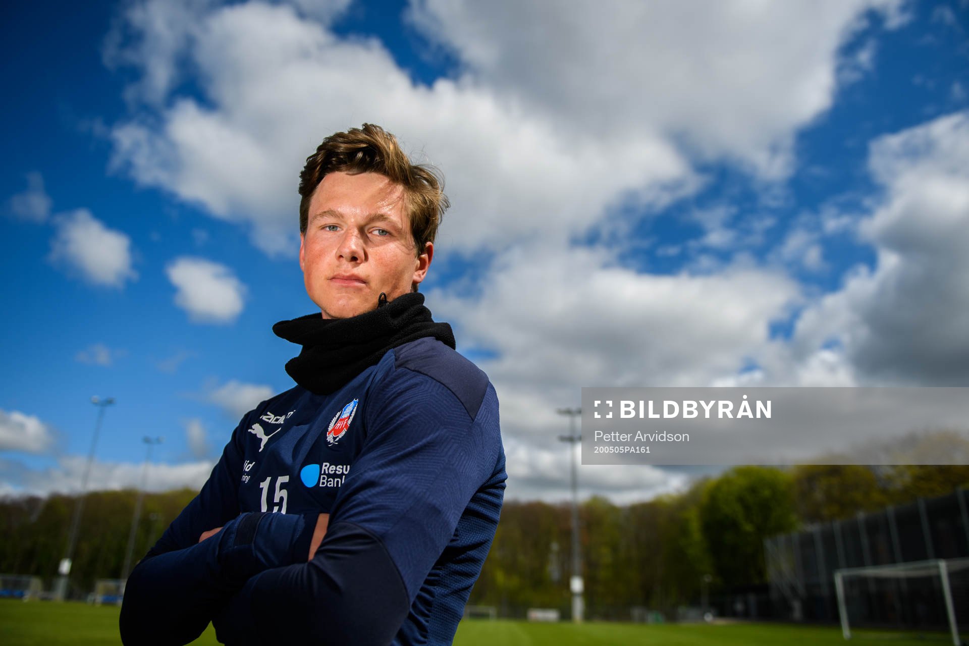 Helsingborgs Max Svensson poserar för ett porträtt den 5 maj 2020 i Helsingborg.