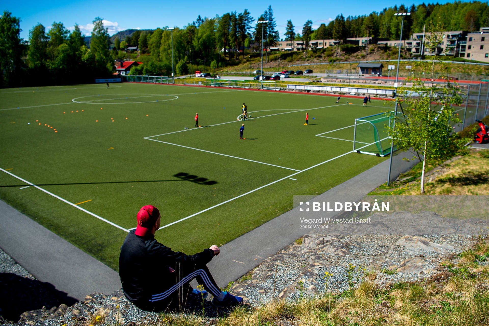Erling Ola Fykse, sports director of Nesøya IL, looks
