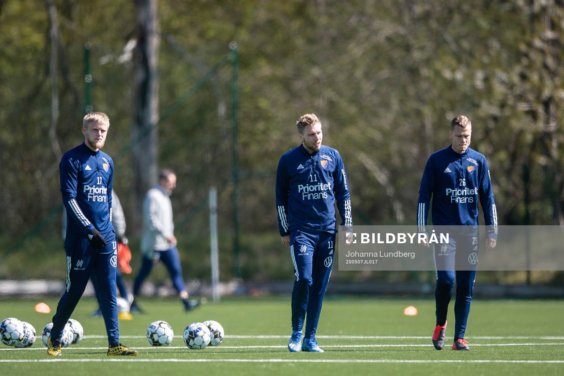 Kalle Holmberg, Jonathan Ring och Viktor Claesson