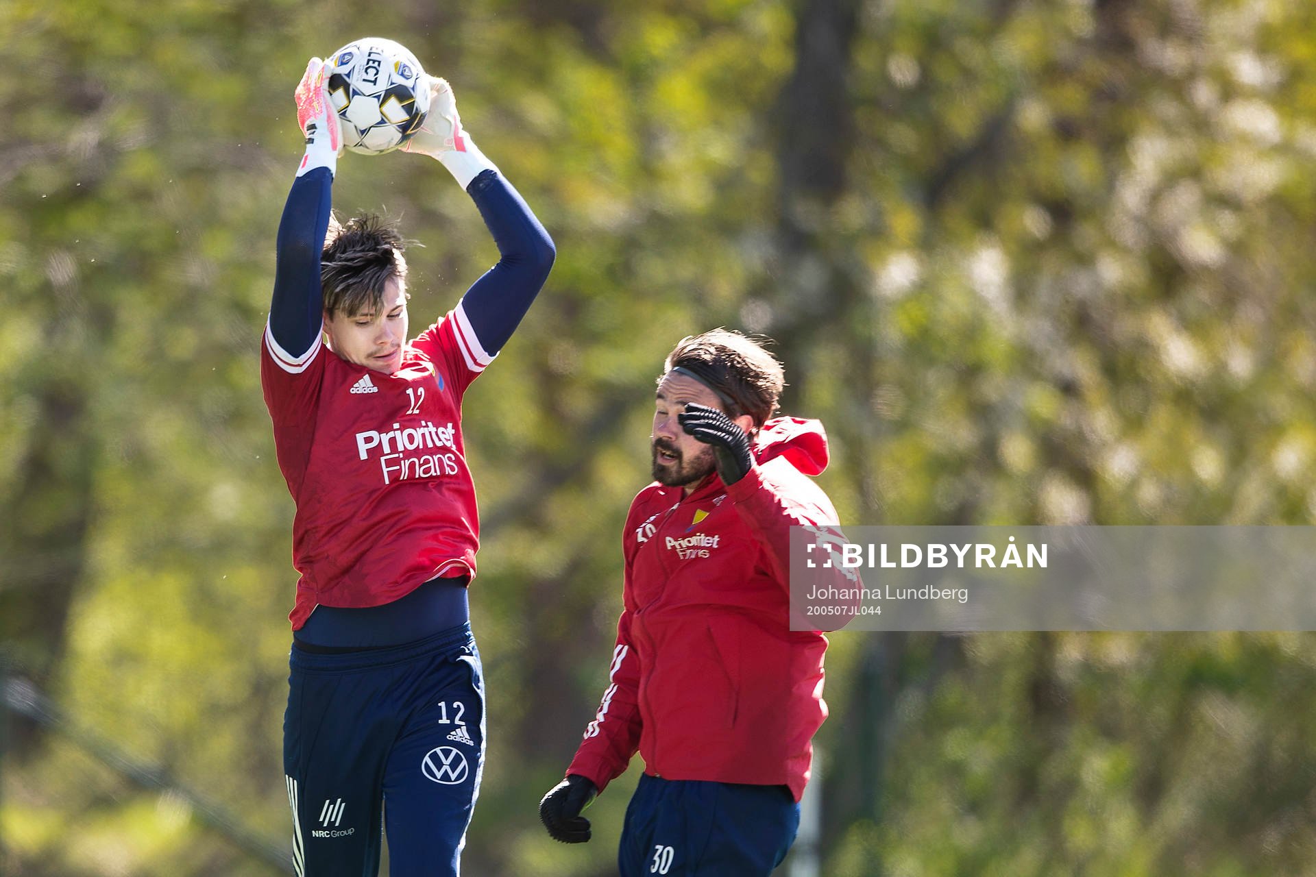 Målvakter Per Kristian Bråtveit och Tommi Vaiho